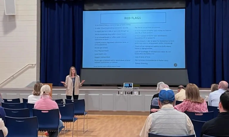 Trafficking Victims Are In Plain Sight - Jamie Manirakiza at St. Thomas More Church