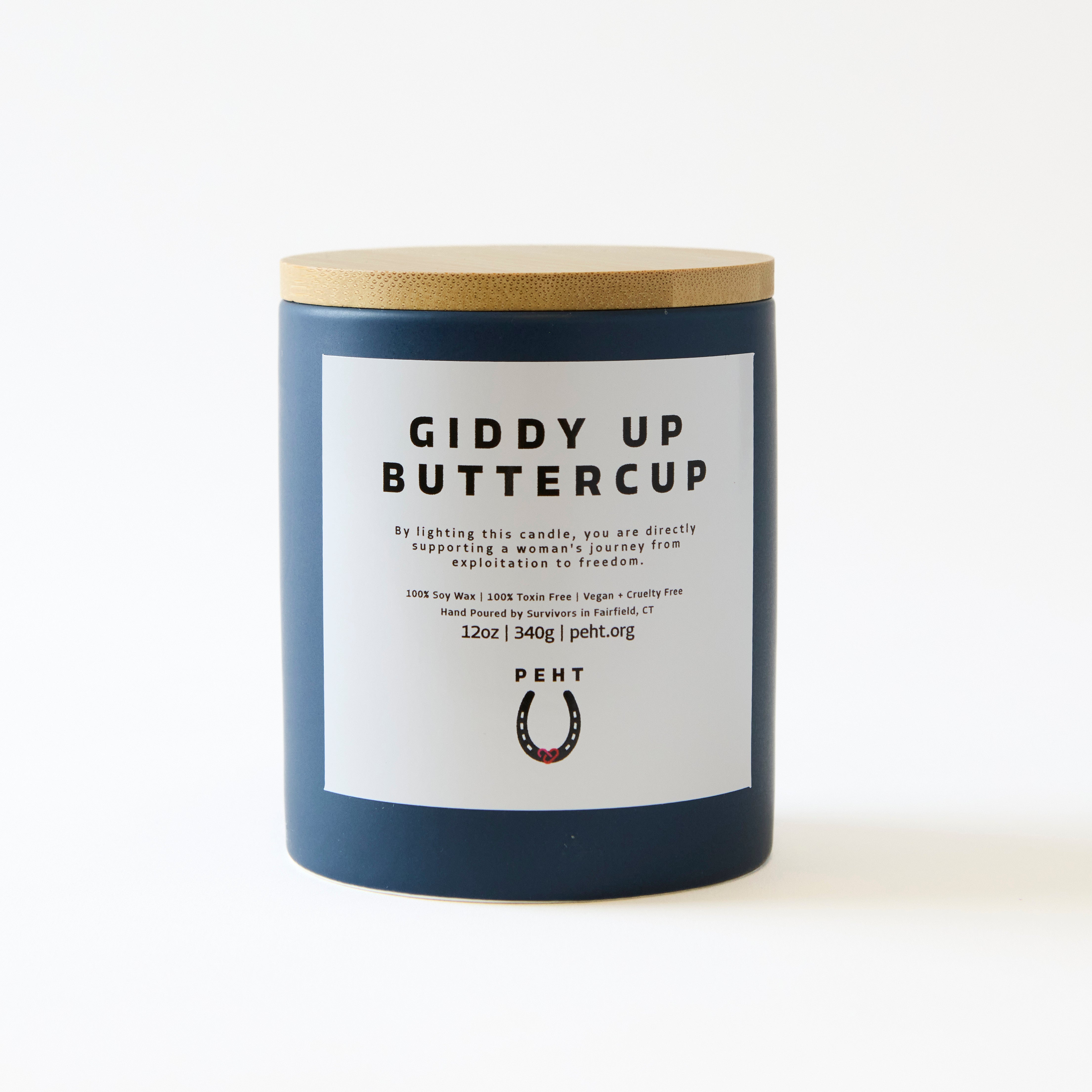The PEHT Equestrian Candle