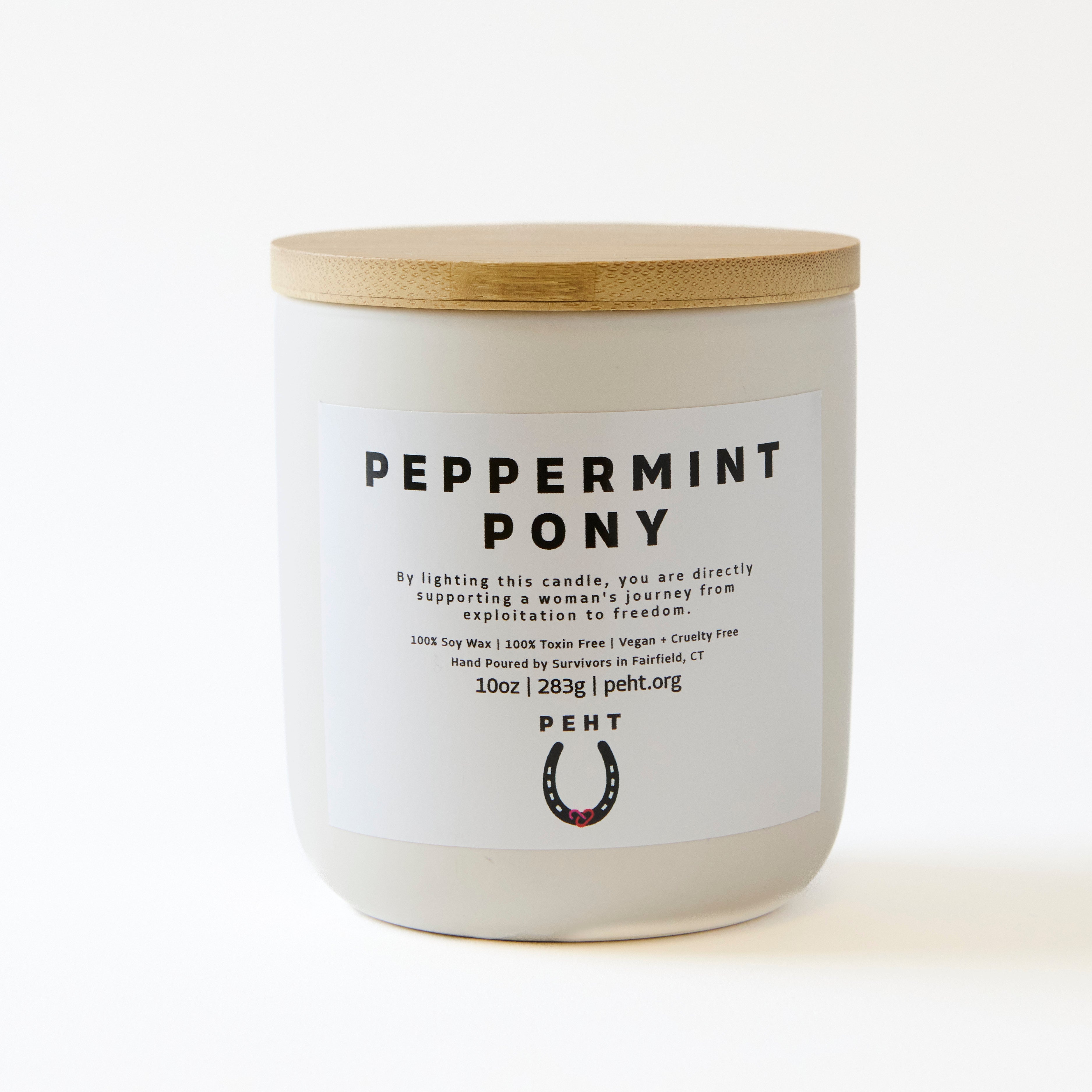 The PEHT Equestrian Candle
