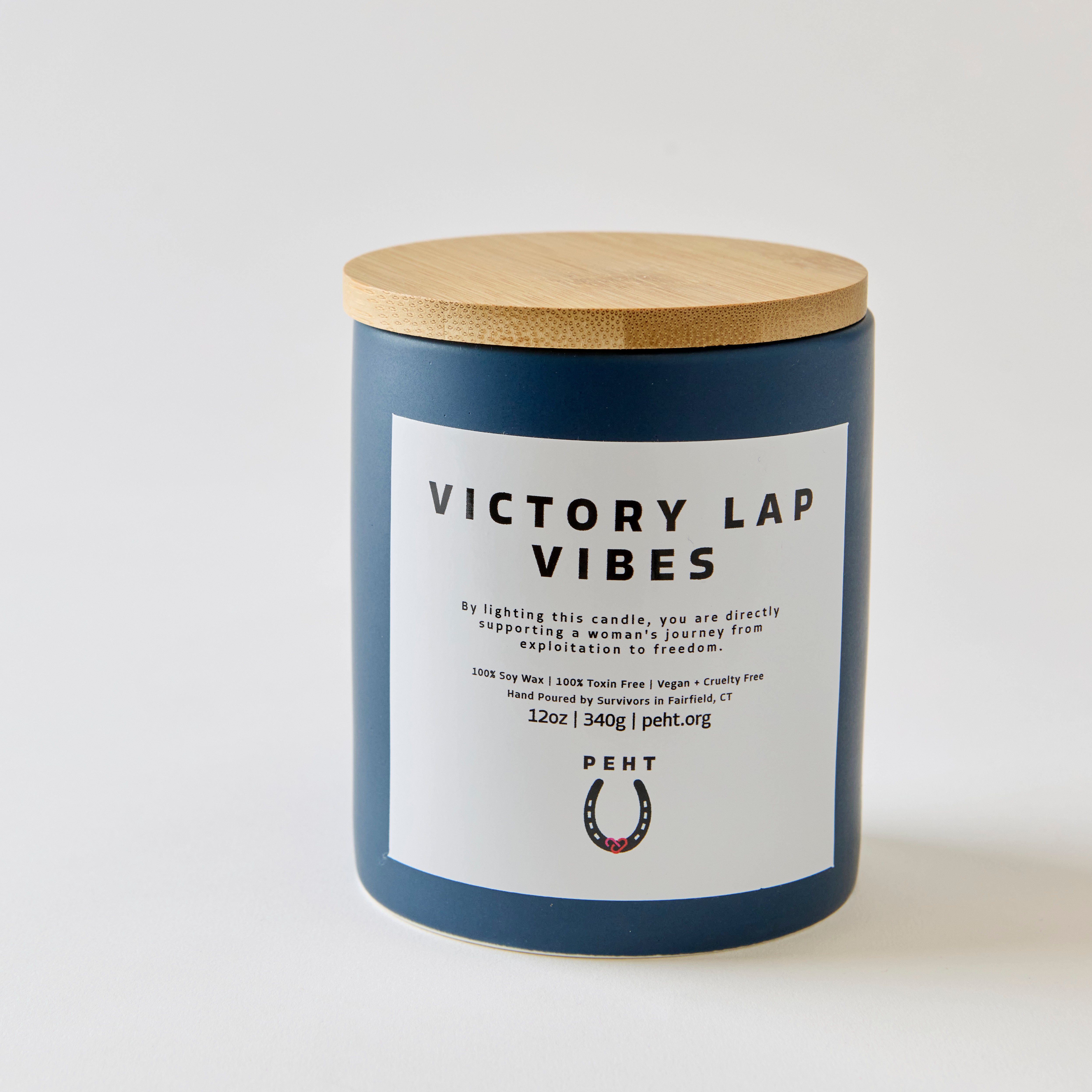 The PEHT Equestrian Candle
