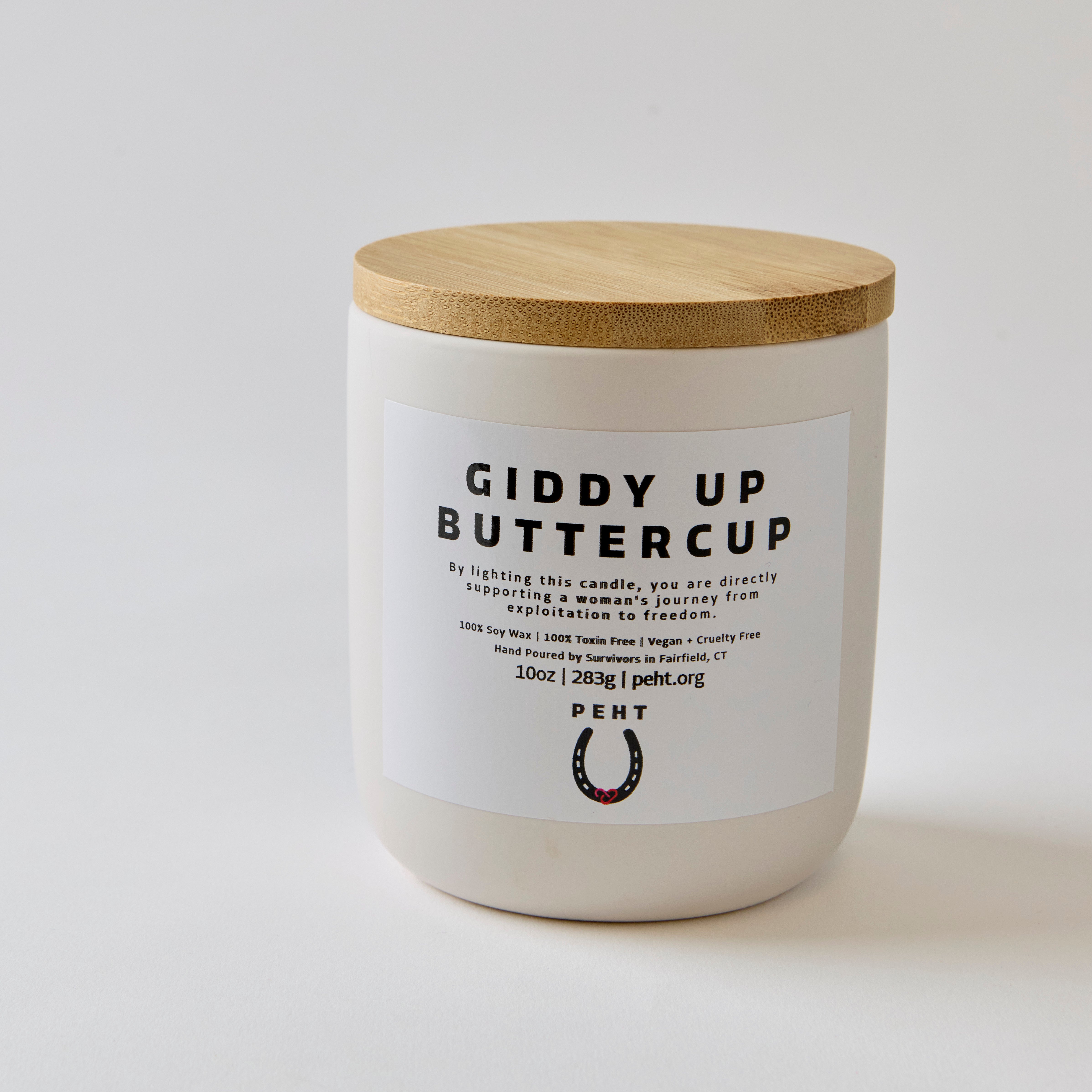 The PEHT Equestrian Candle