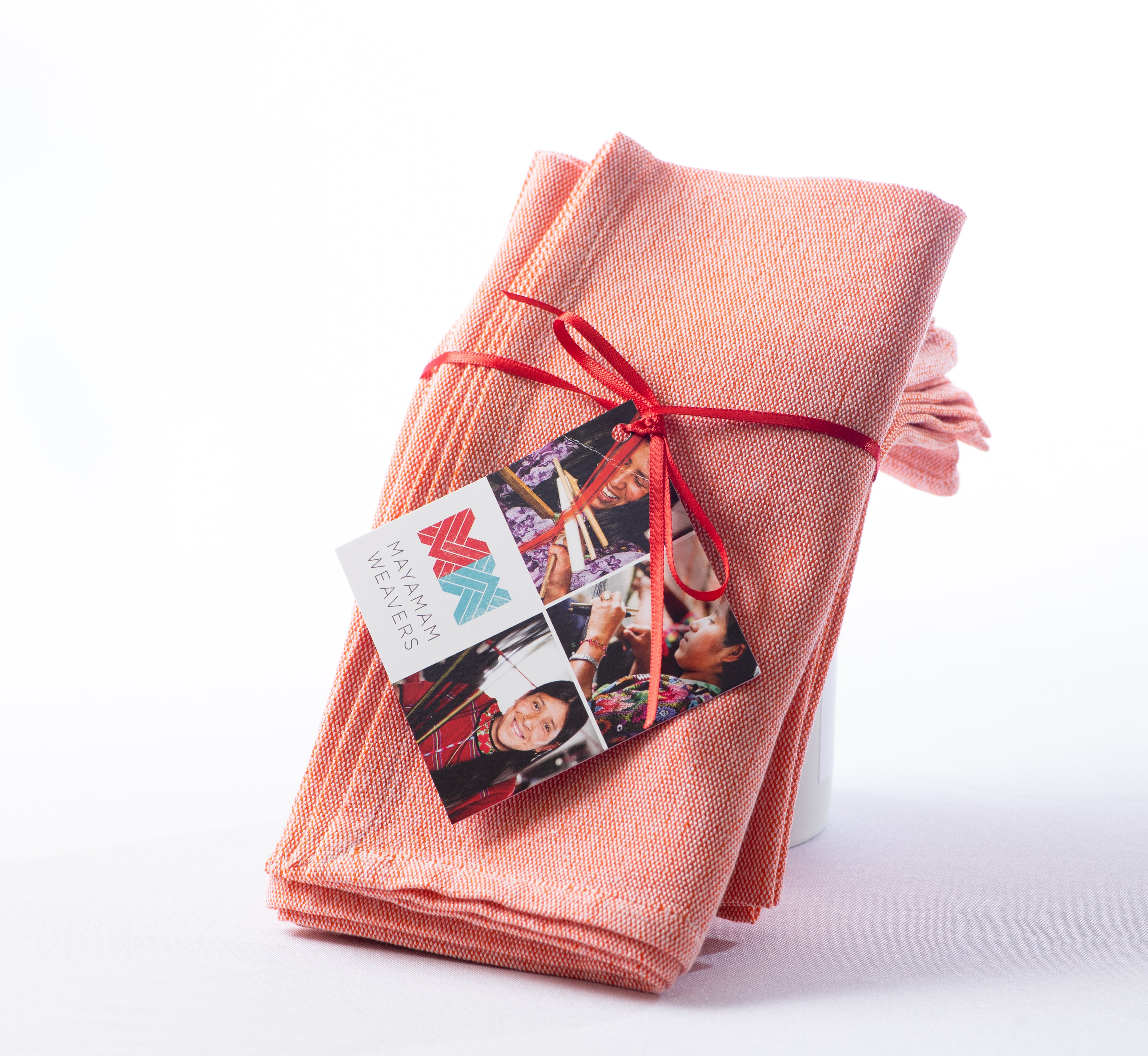 Heather Rainbow Handwoven Cotton Napkins