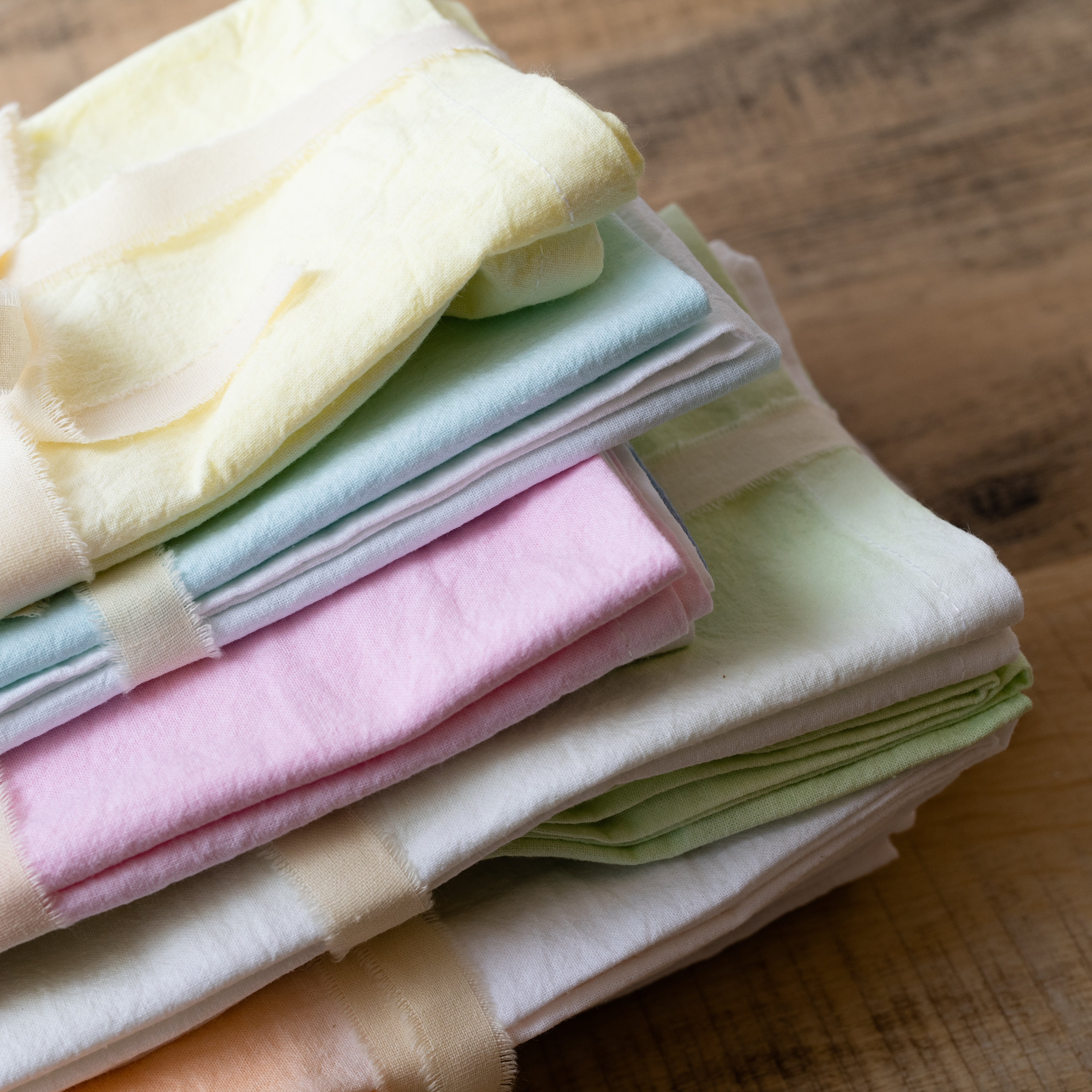 Hand-Dyed Flour Sack Cloth Napkins