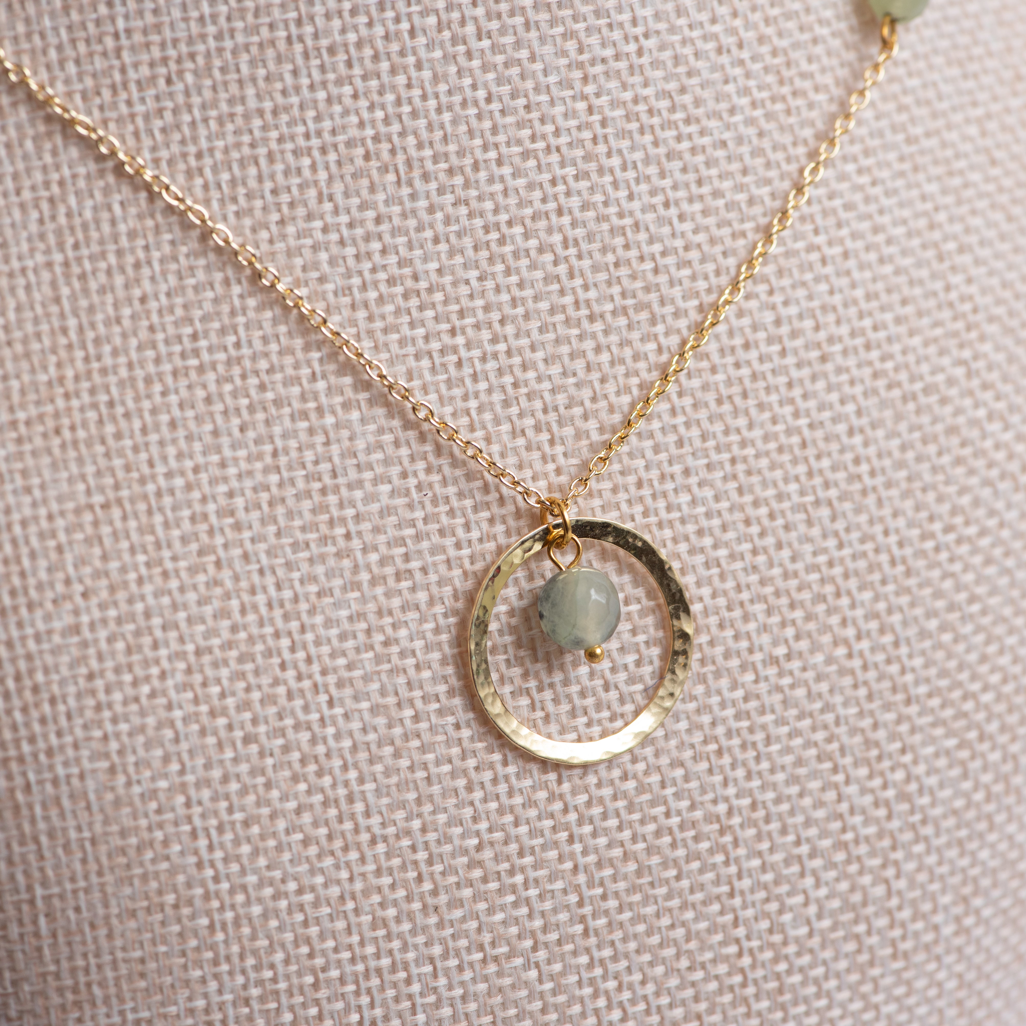 Stone Drop Necklace