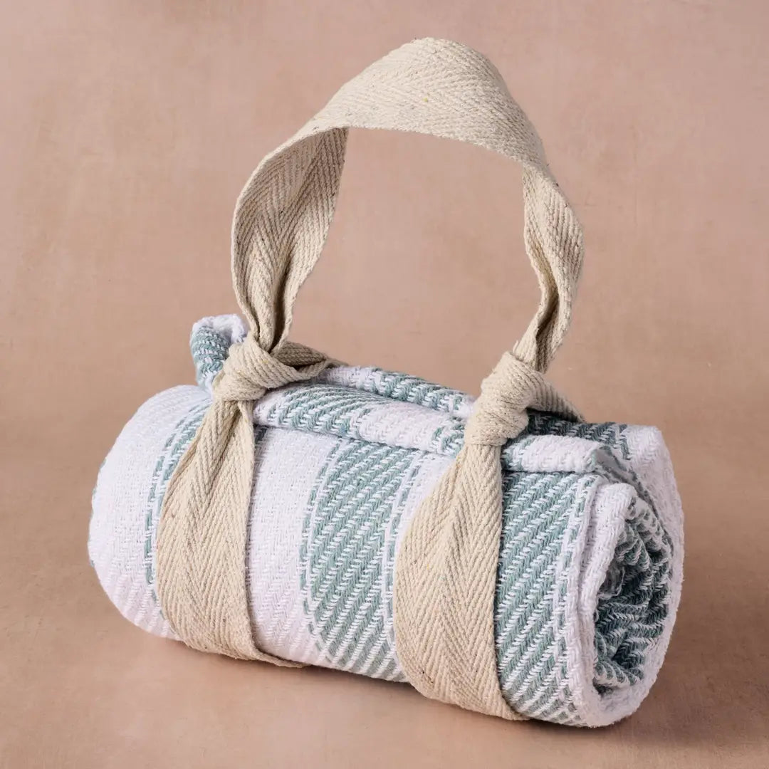 Upcycled Cotton Beach Blanket