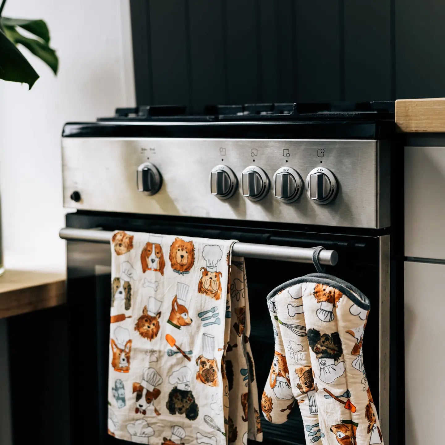 Dog Chefs Tea Towel