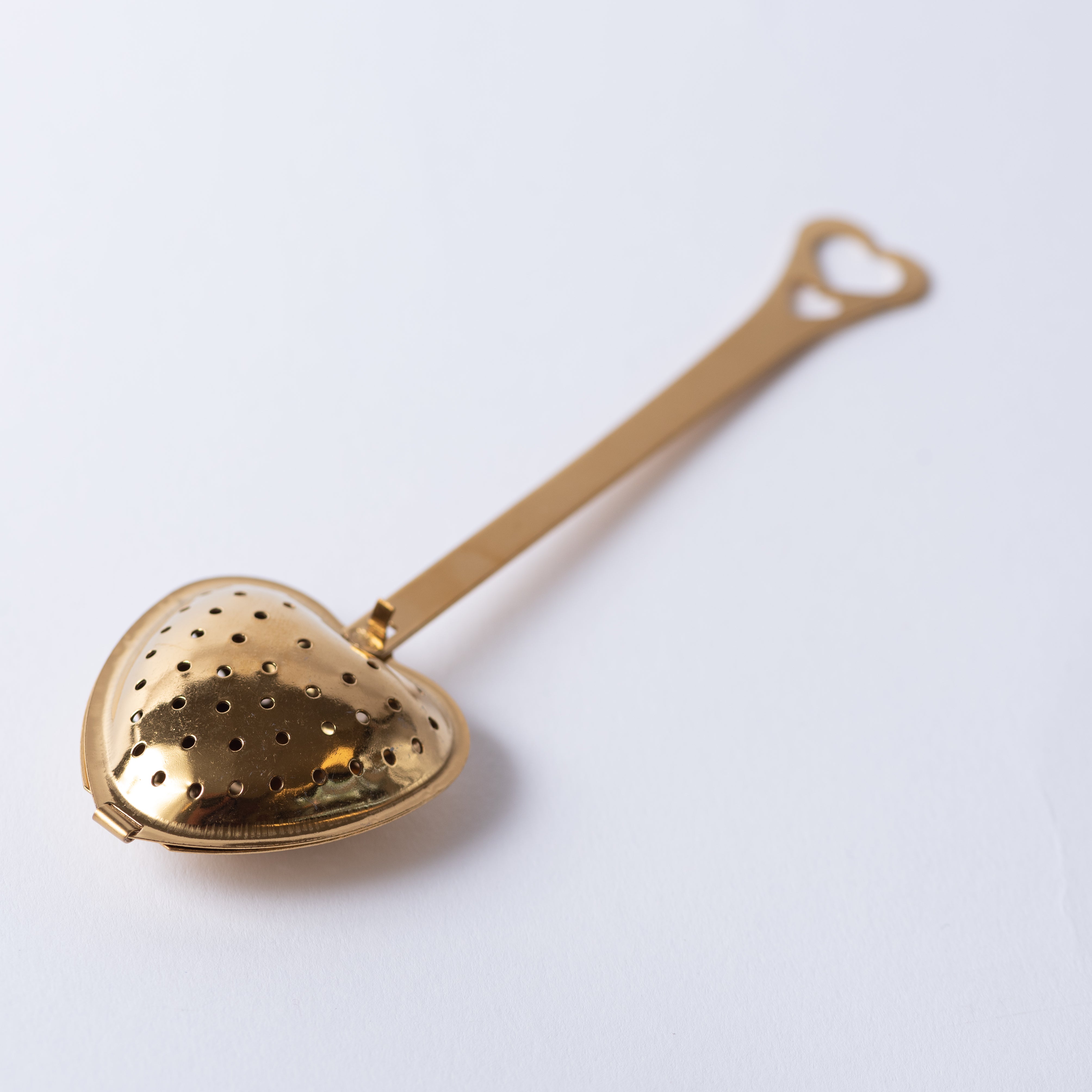 Heart Shaped Tea Infuser & Spoon Stainless Steel