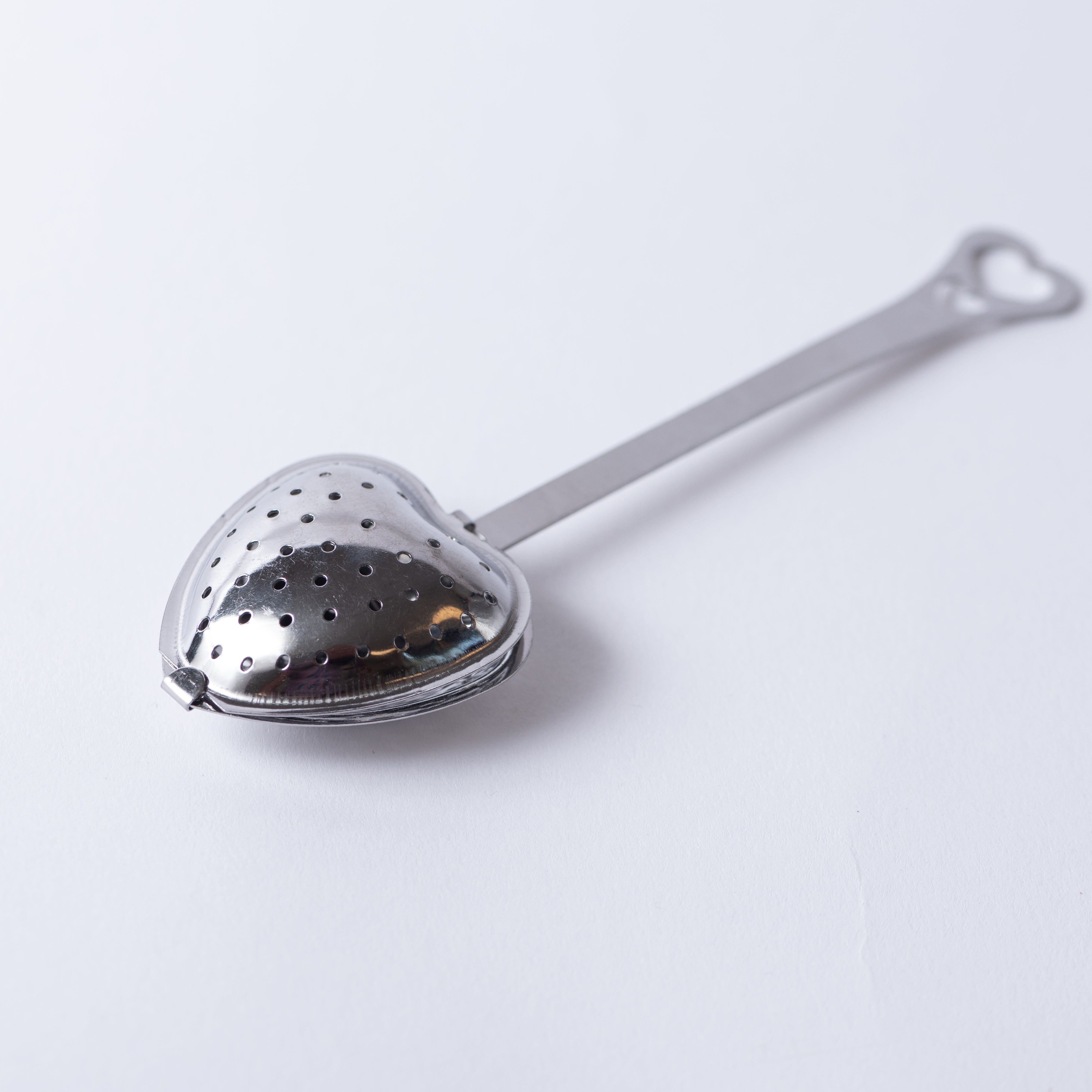 Heart Shaped Tea Infuser & Spoon Stainless Steel