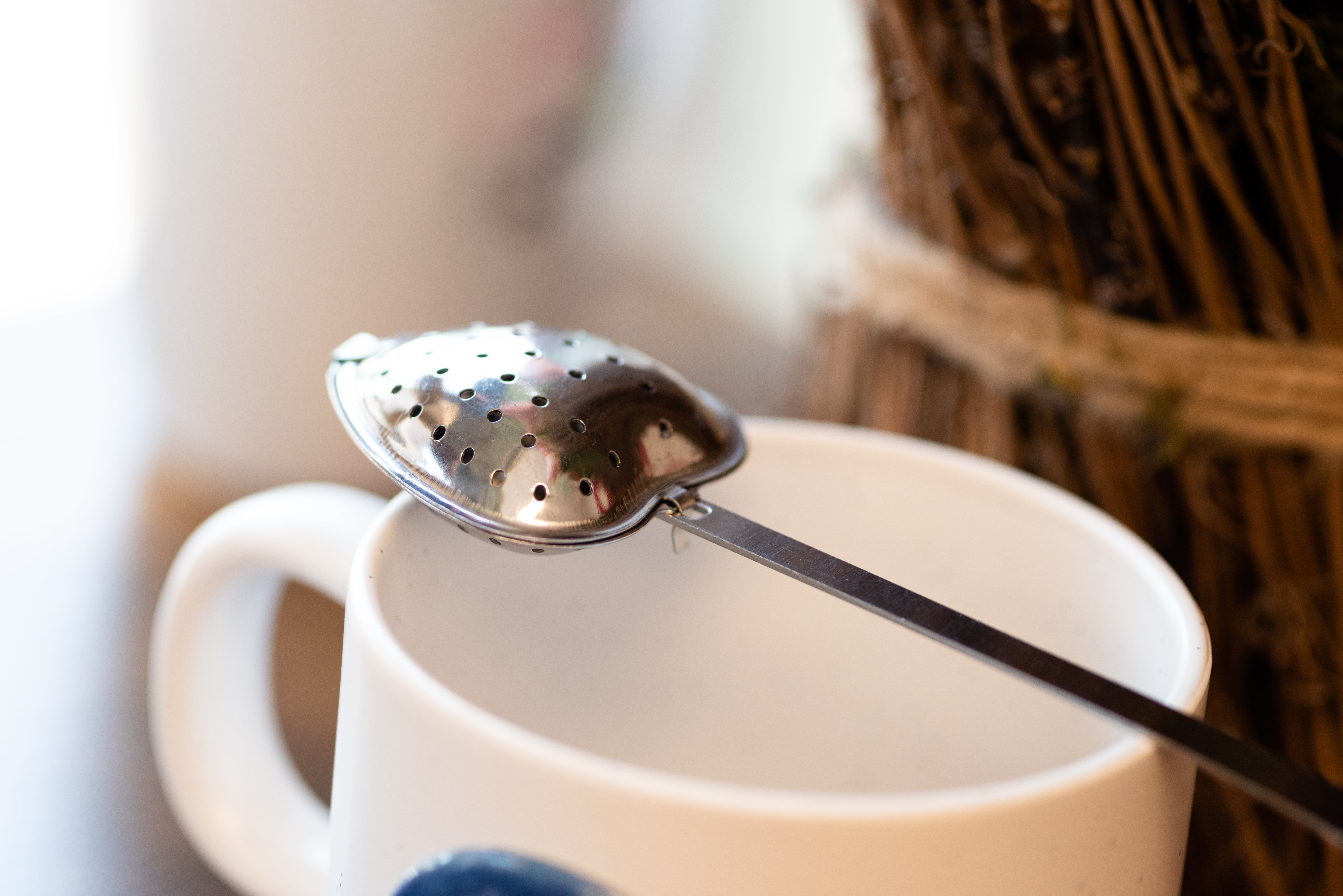 Heart Shaped Tea Infuser & Spoon Stainless Steel