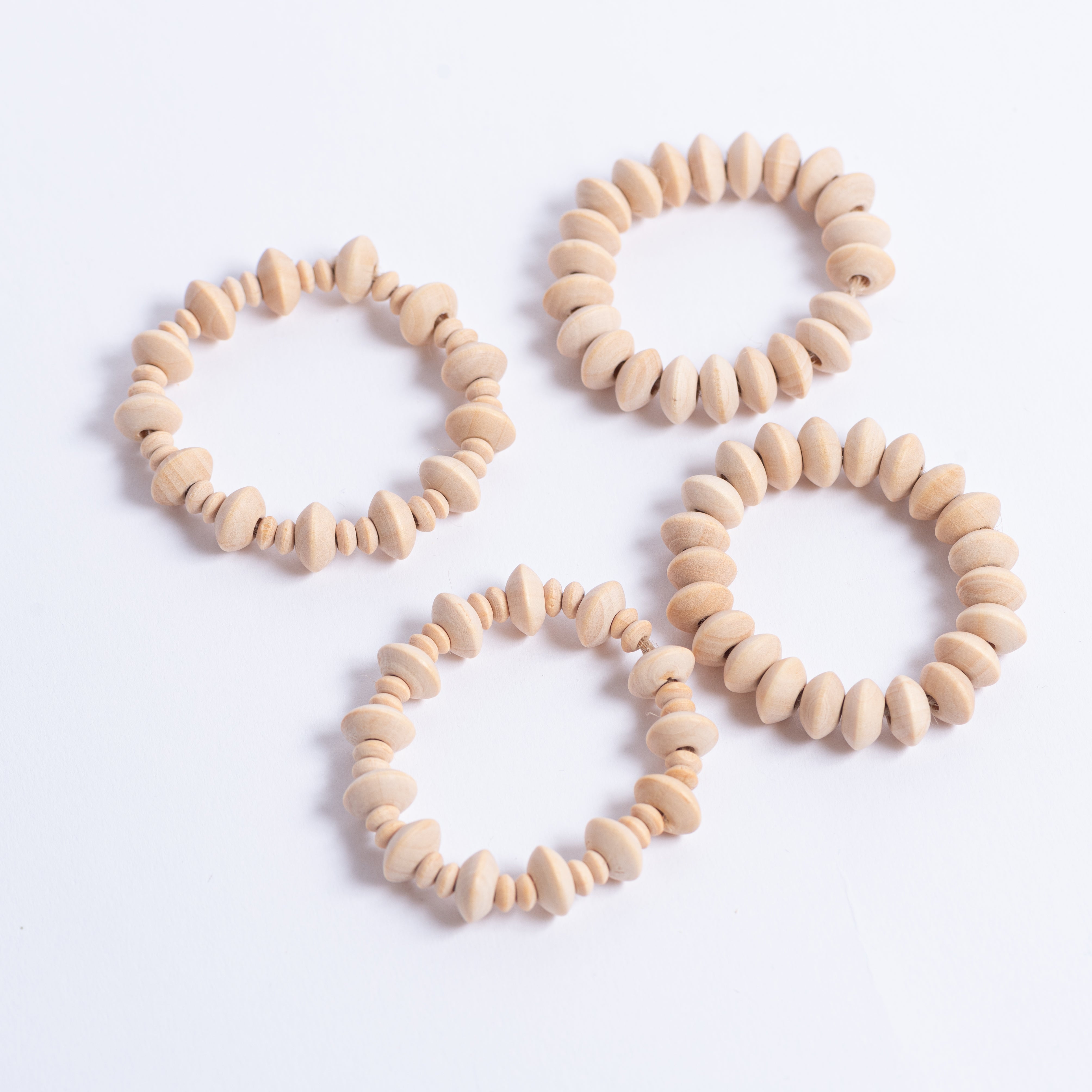 Handcrafted Wooden Napkin Rings