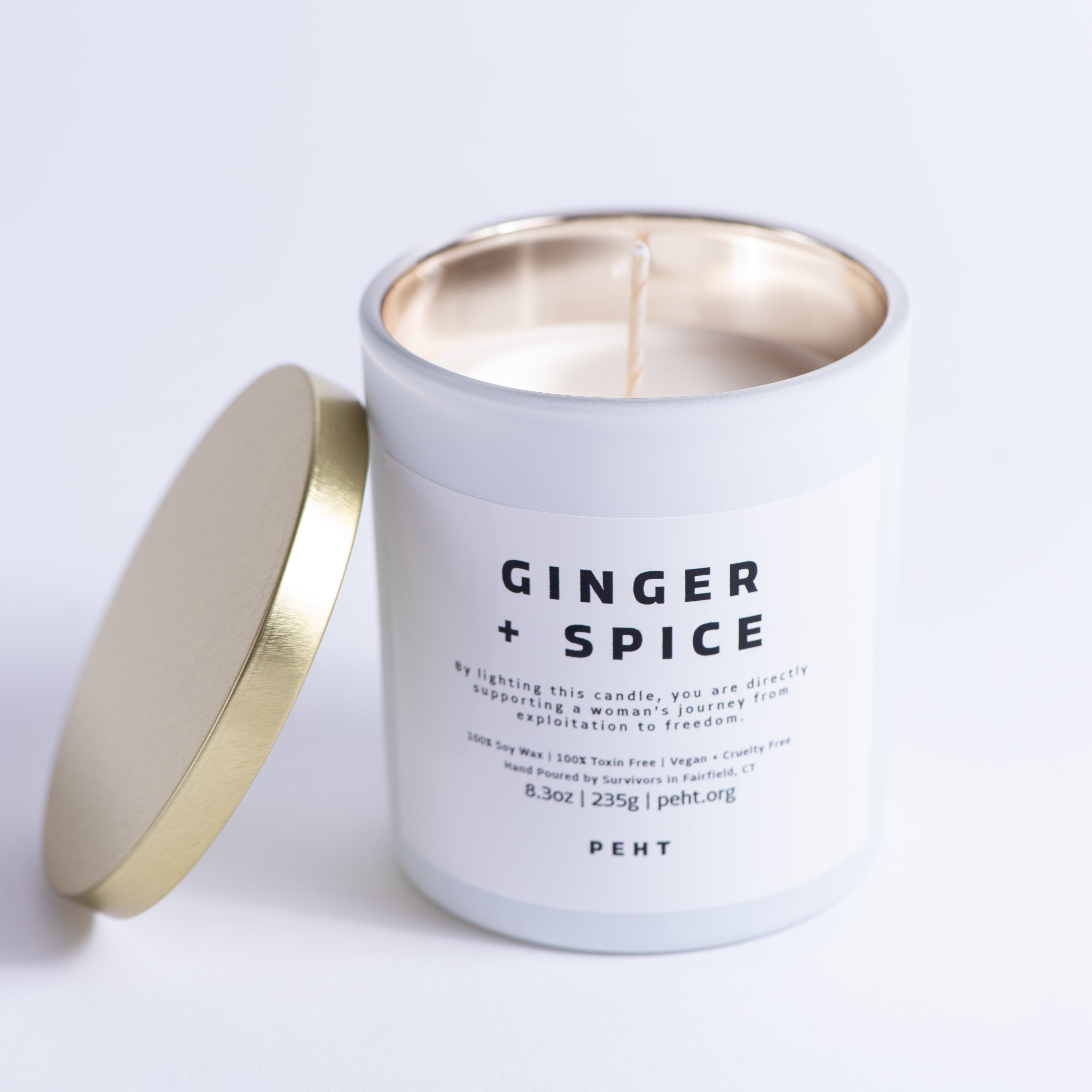 The Ginger + Spice Candle