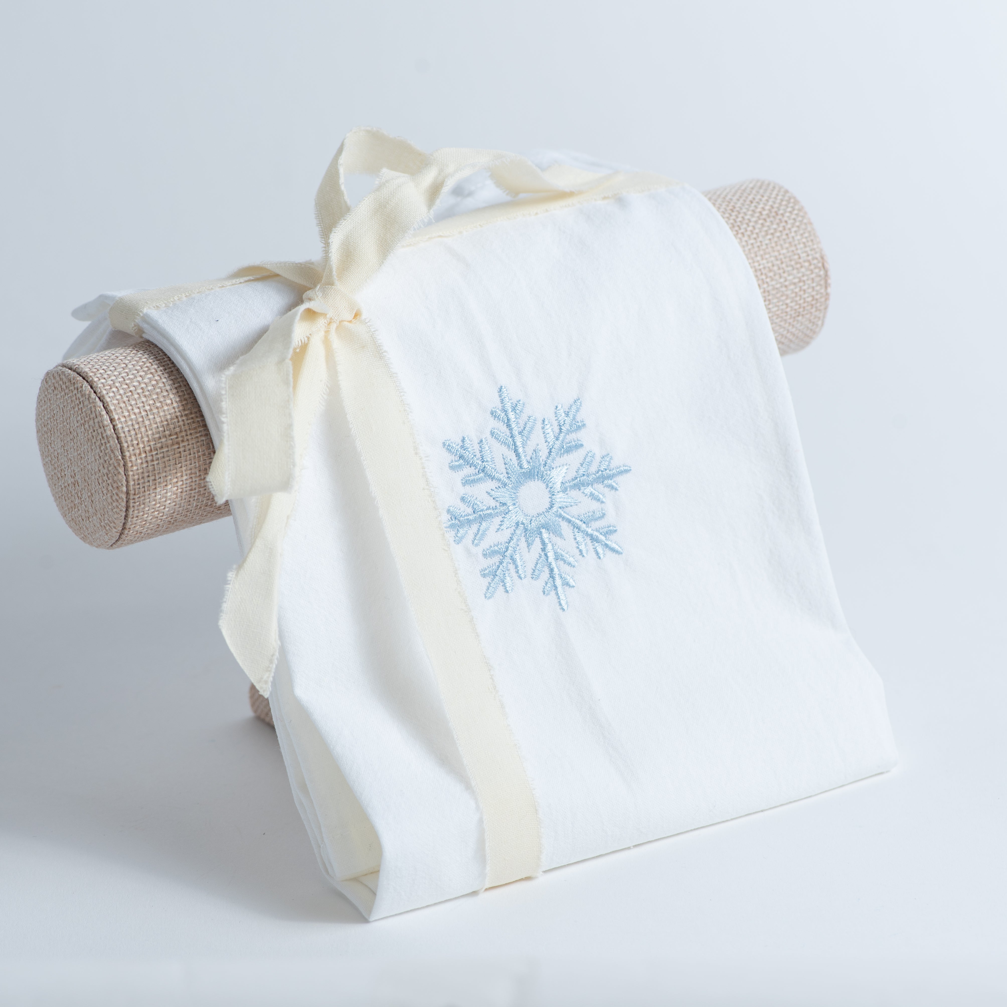 Seasonal Embroidered Hand Towel