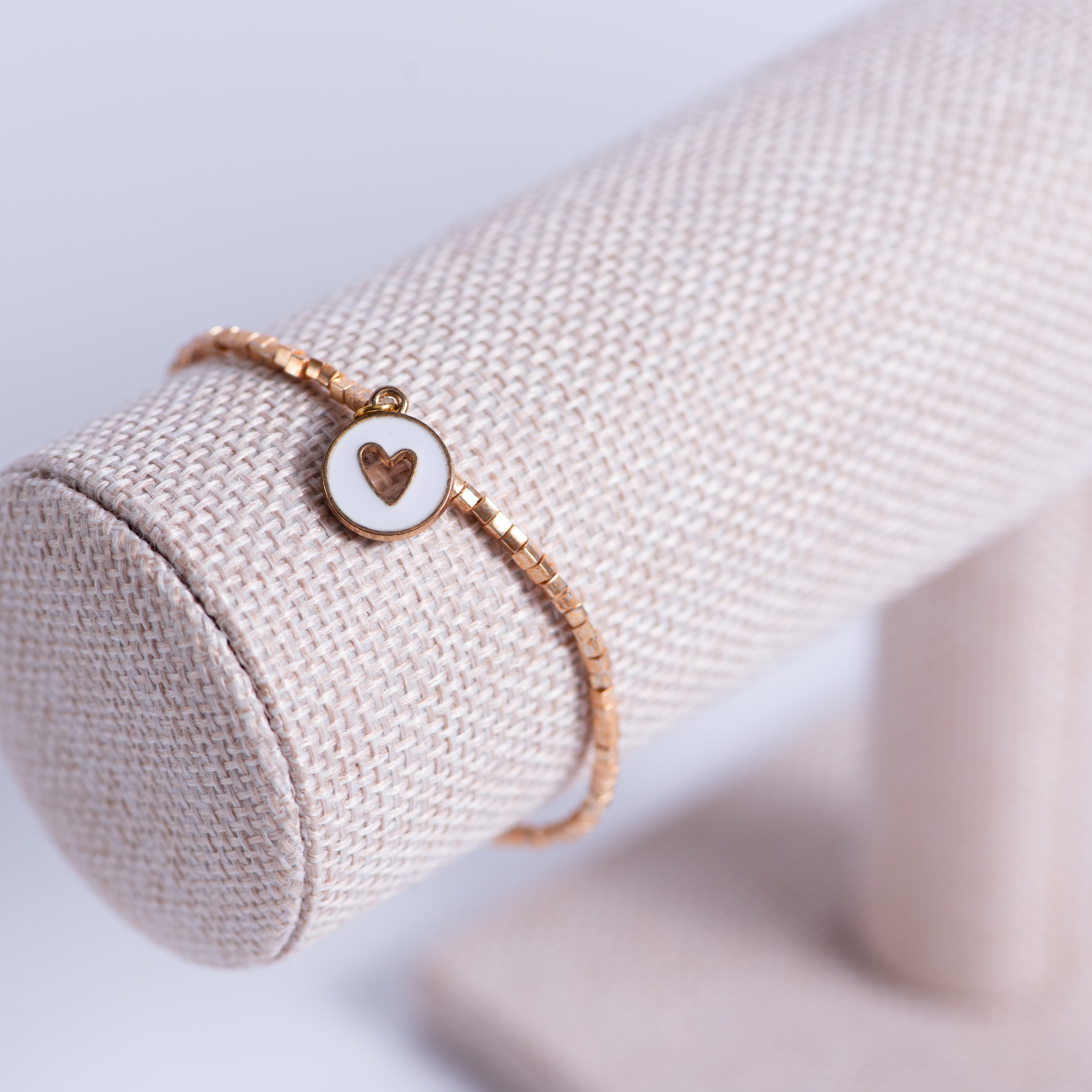 “She is Safe” Heart Bracelet