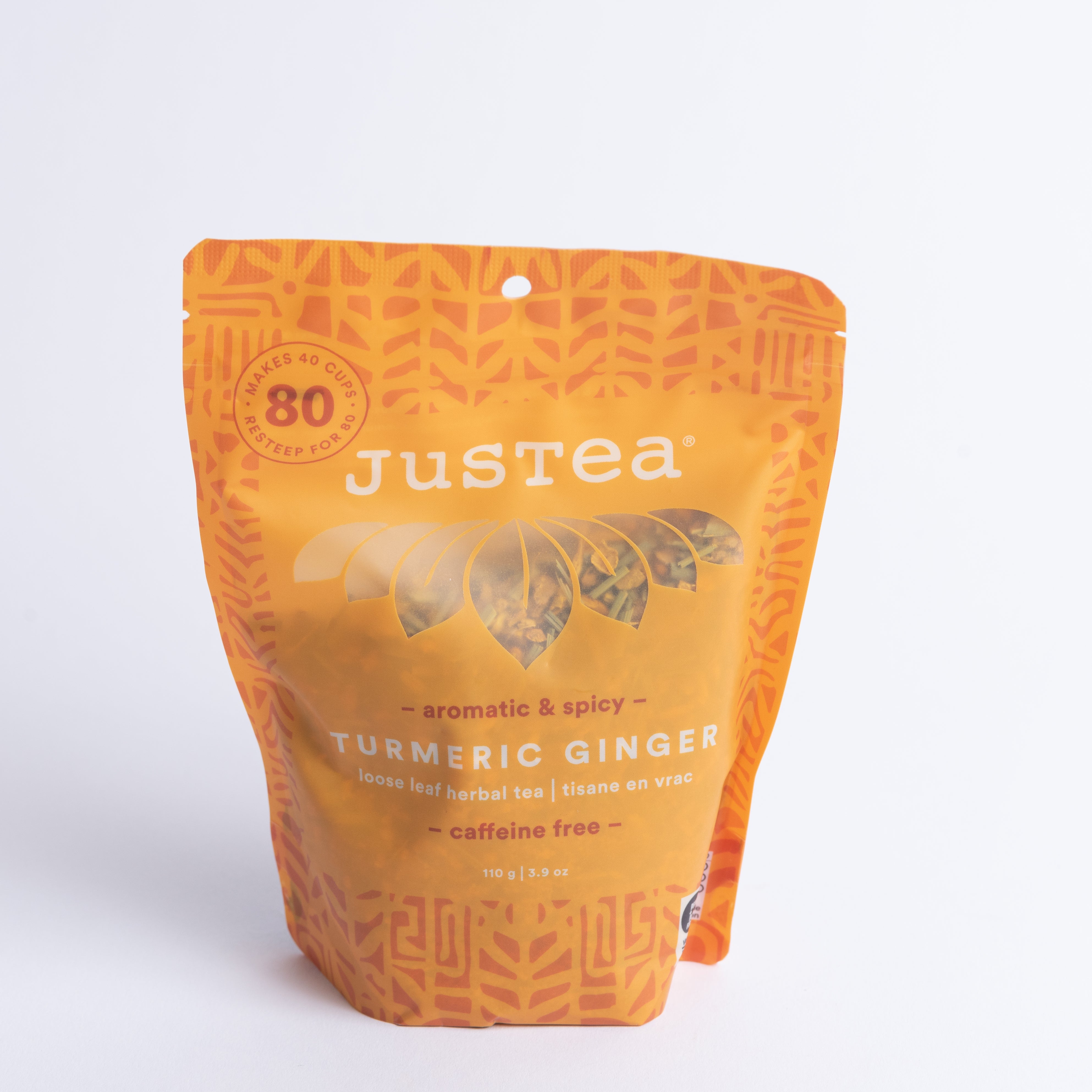 Turmeric Ginger Stand-Up Pouch - Fair-Trade Herbal Tea