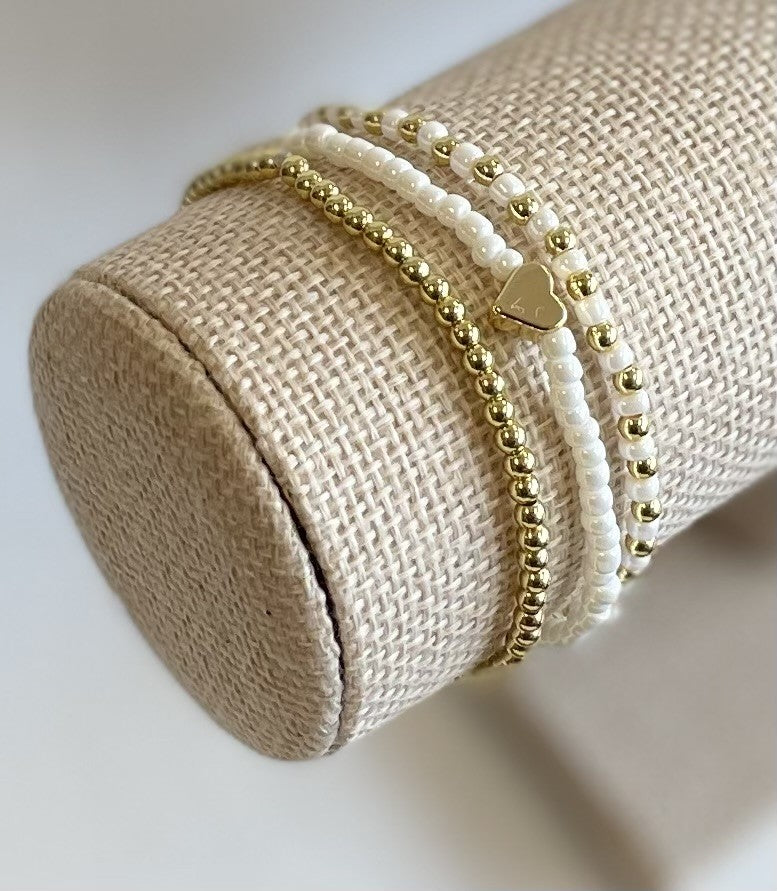 PEHT Beaded Bracelets-Golden Glow