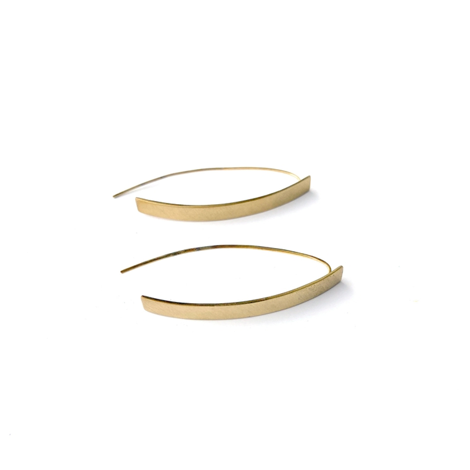 Brass- Hamada Earring