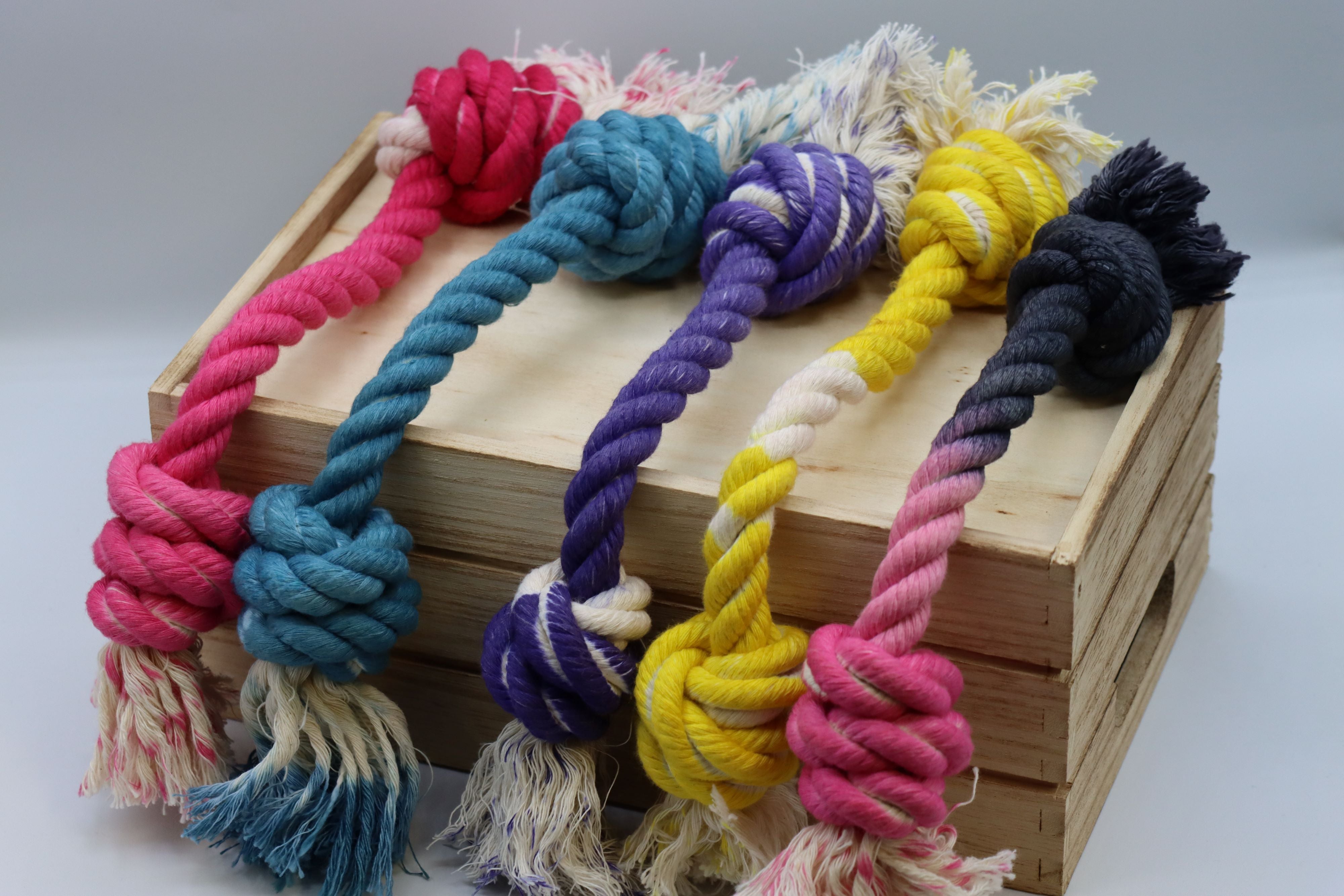 Large Double Knotted Dog Toy