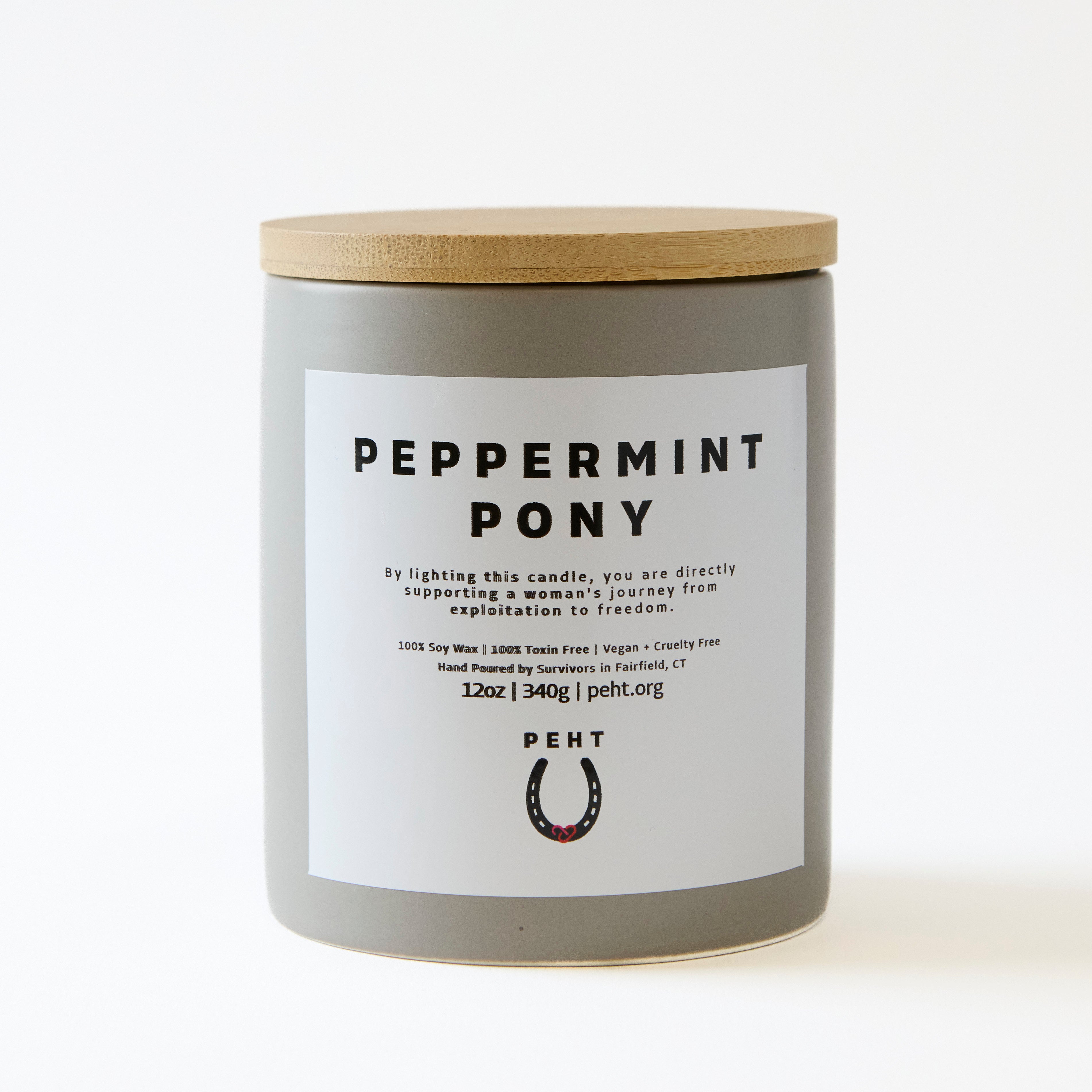 The PEHT Equestrian Candle