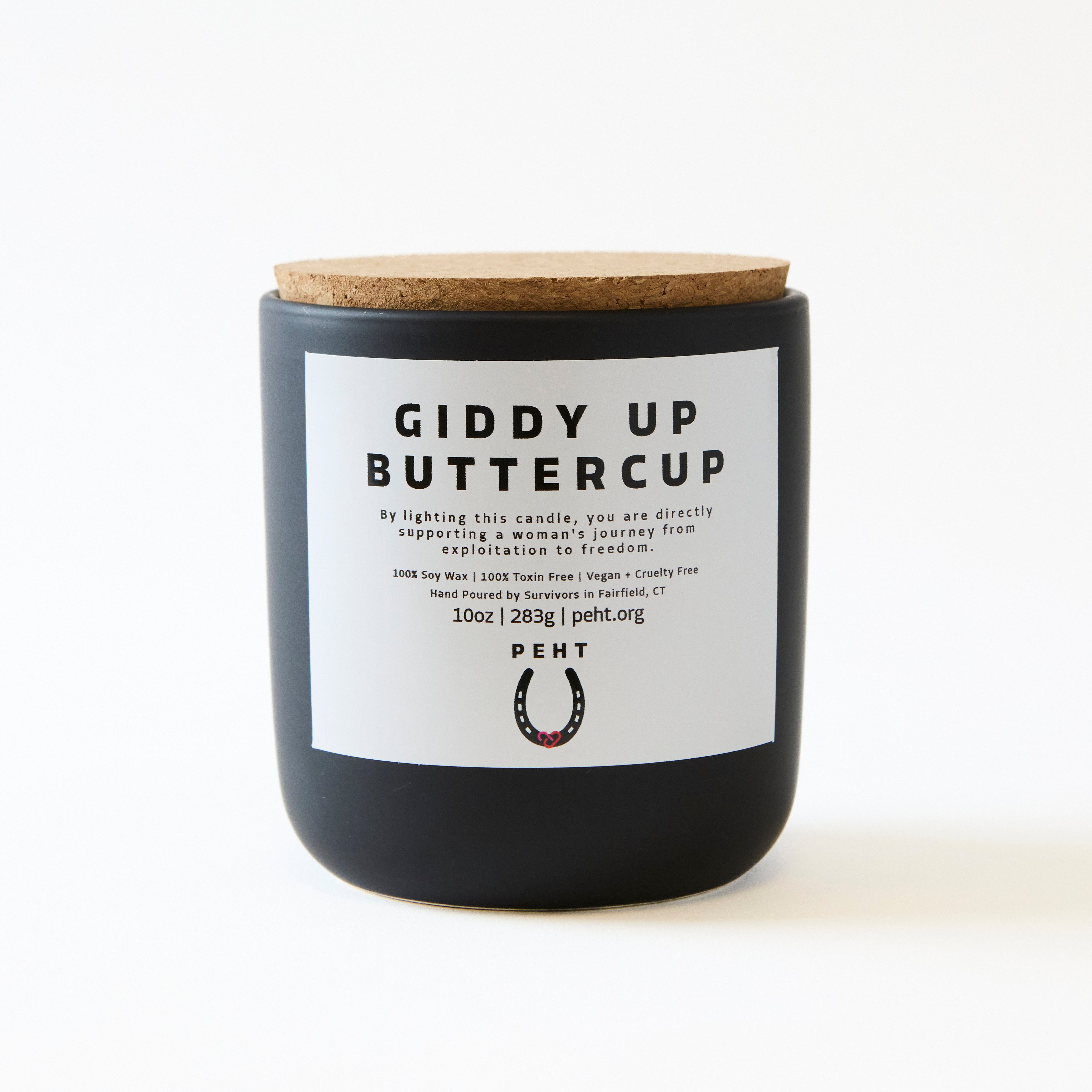 The PEHT Equestrian Candle