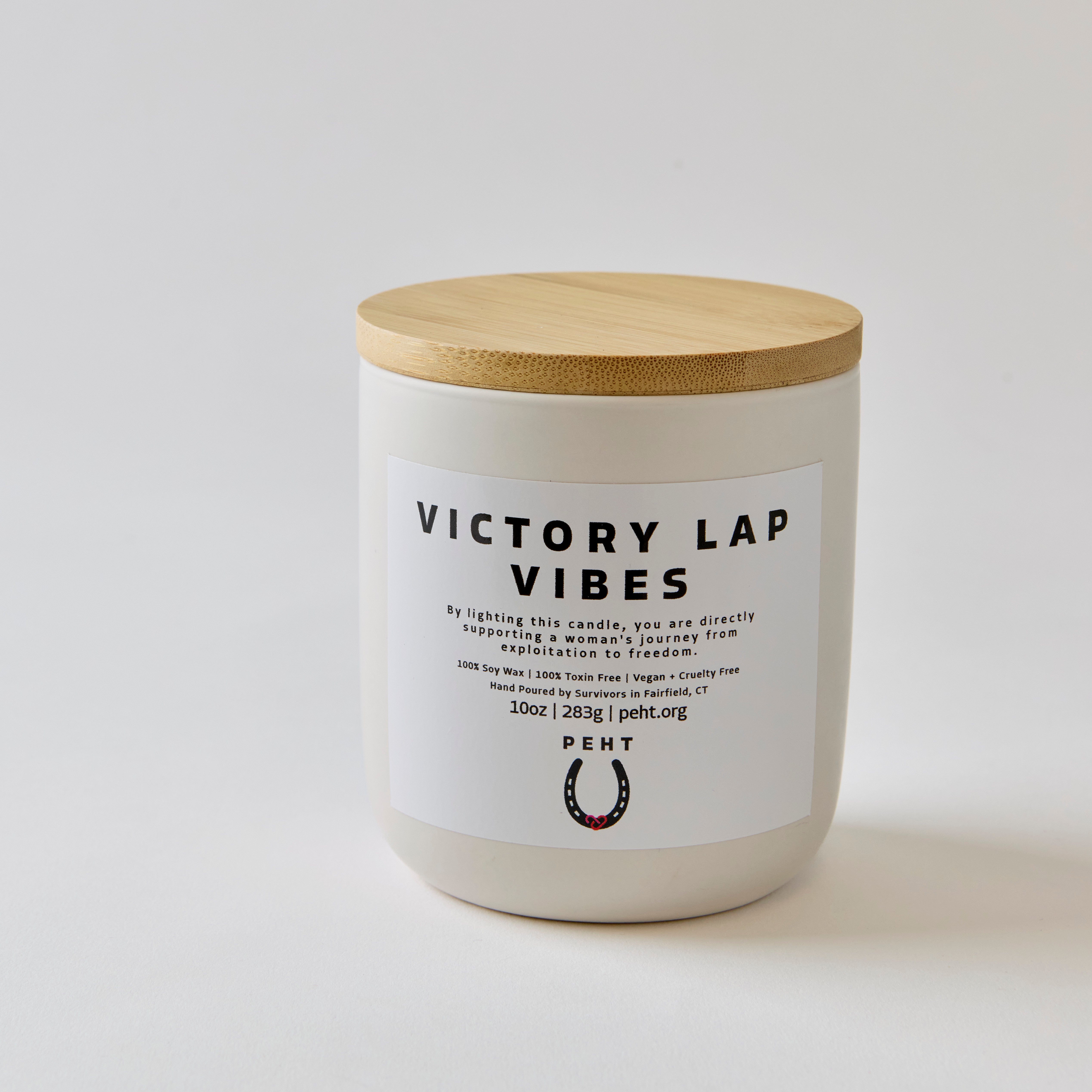The PEHT Equestrian Candle