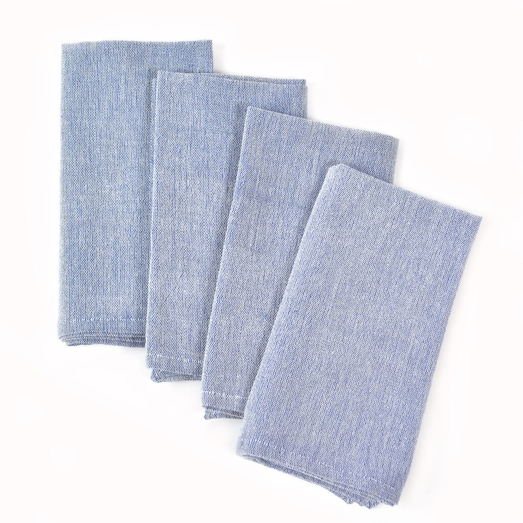 Heather Rainbow Handwoven Cotton Napkins