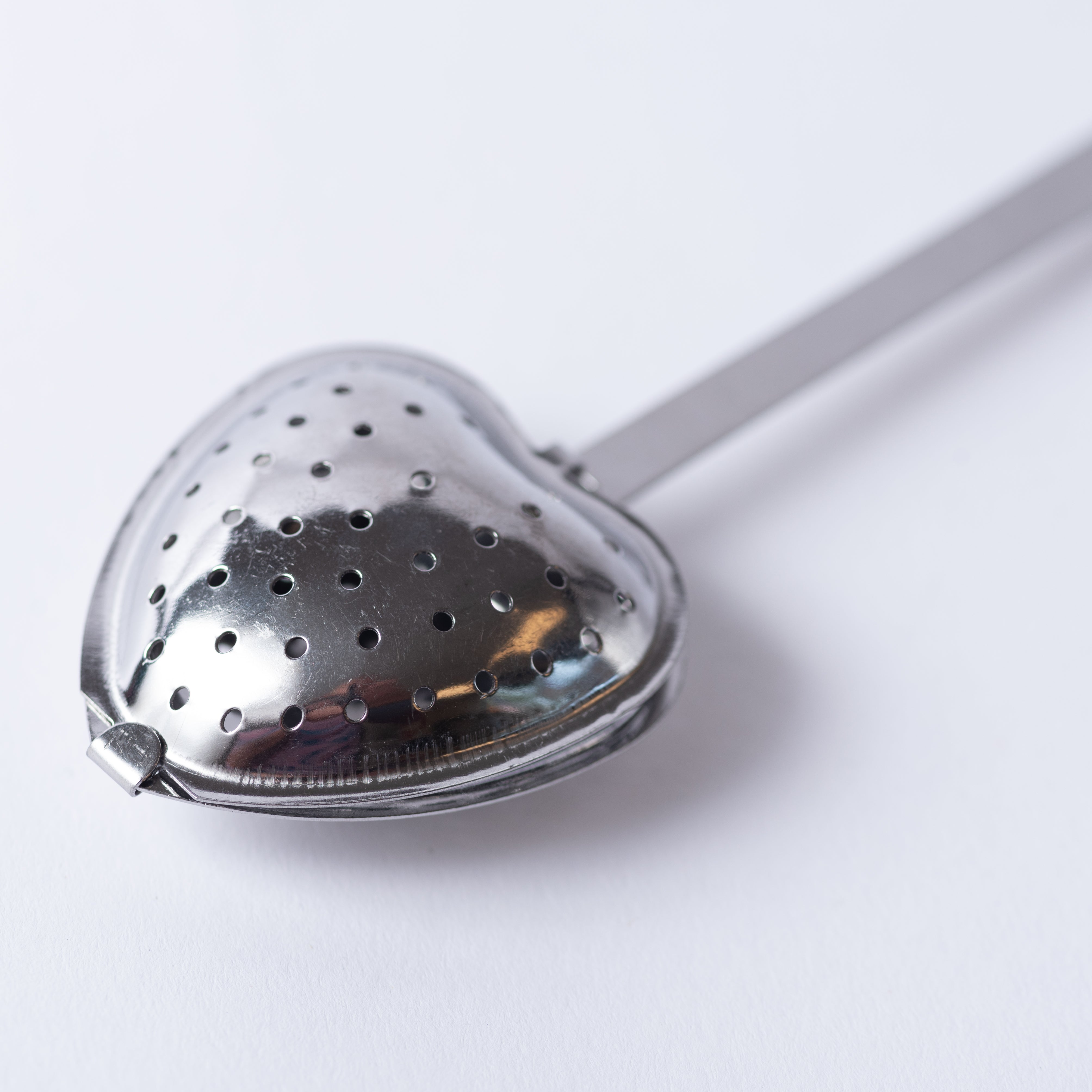 Heart Shaped Tea Infuser & Spoon Stainless Steel