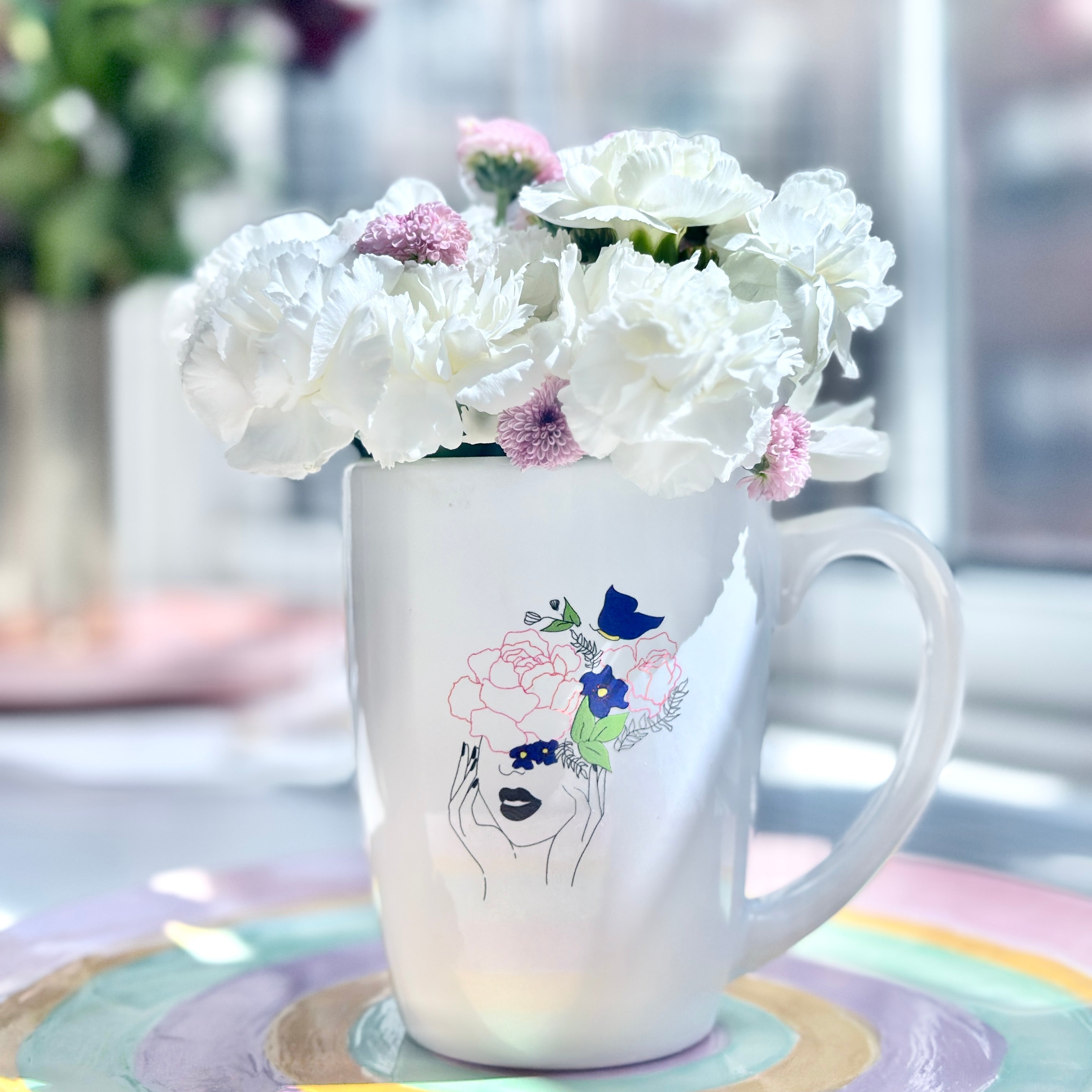 The Floral Mug