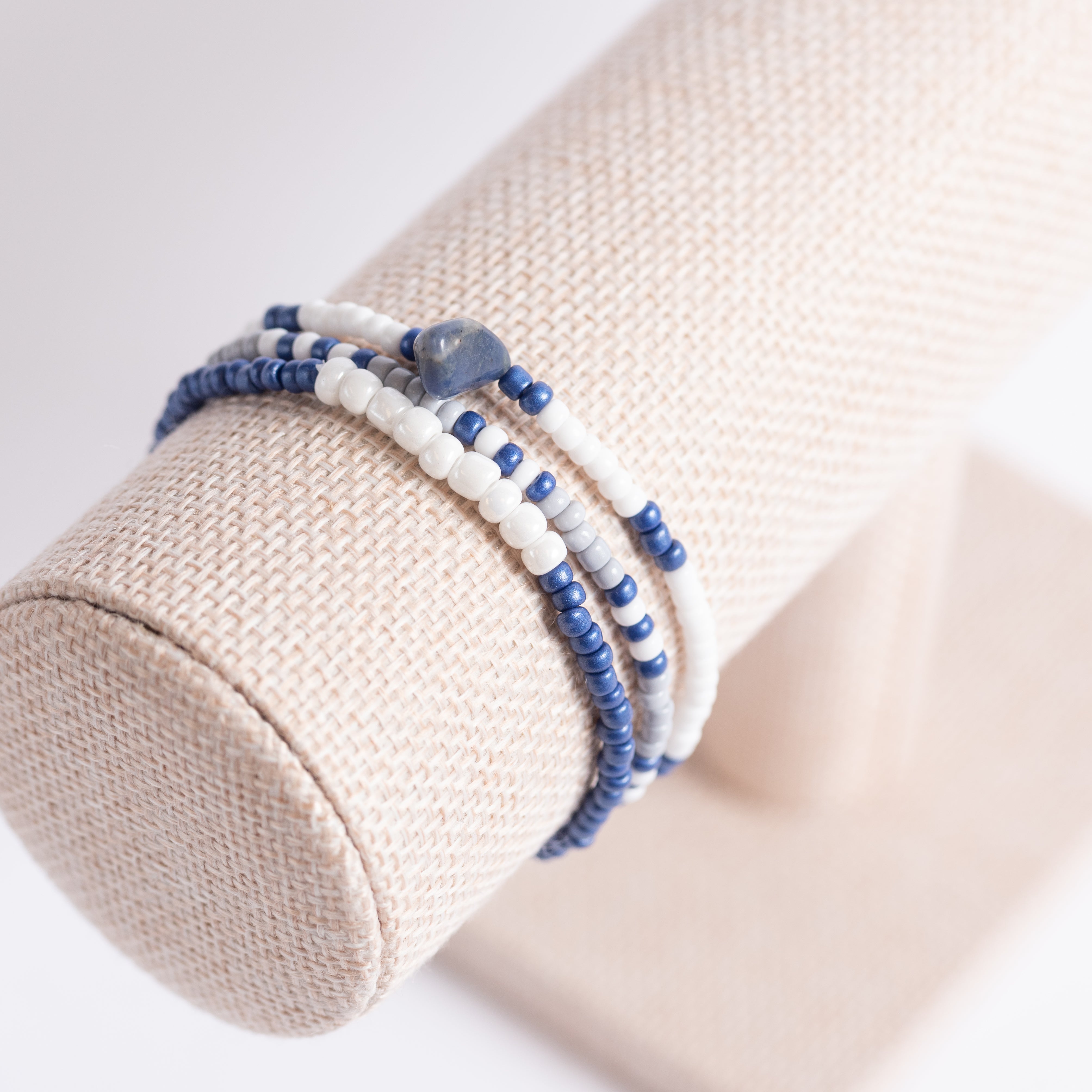 PEHT Beaded Bracelets-Blue Horizon/Skyline
