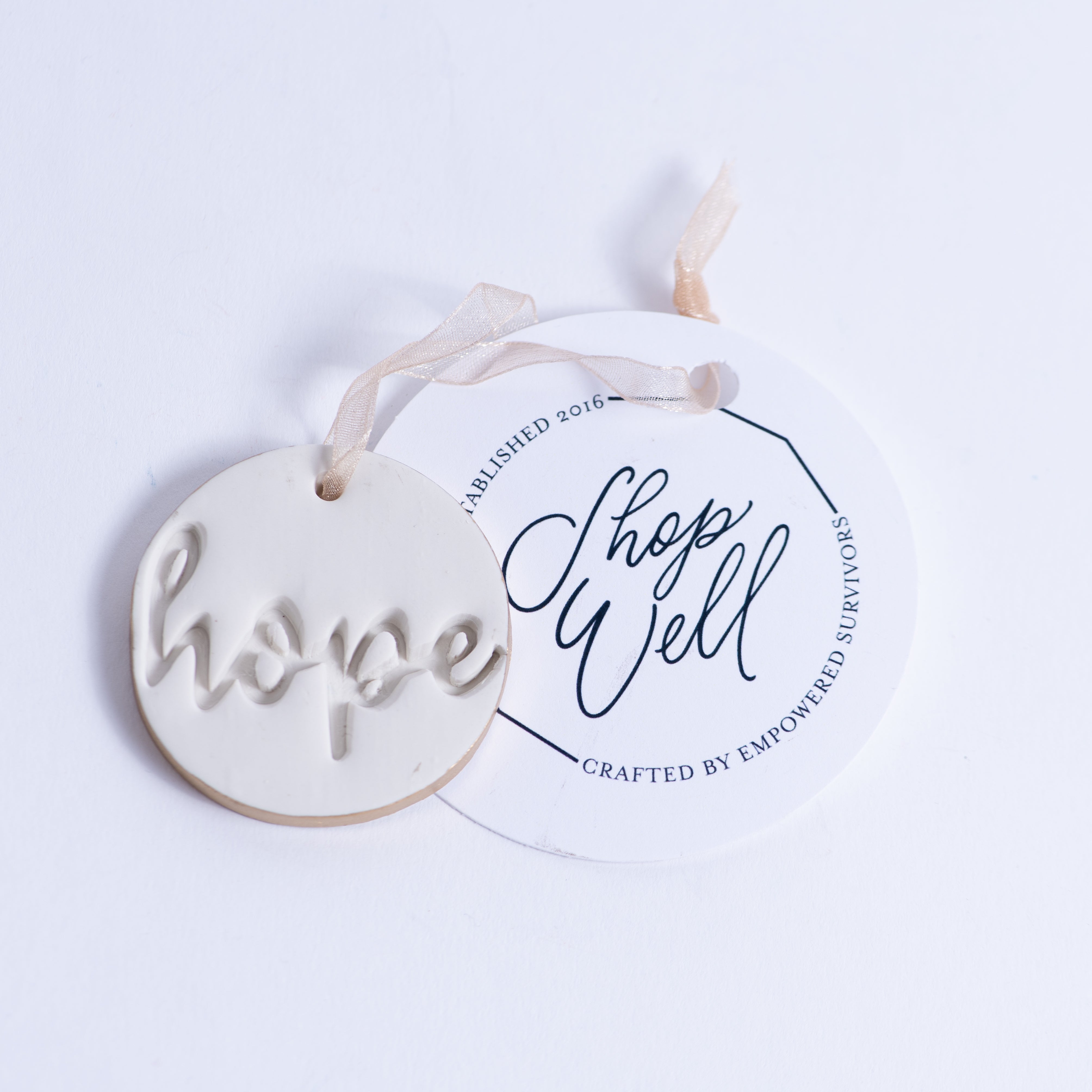 ShopWell Hope, Joy, and Noel Ornaments