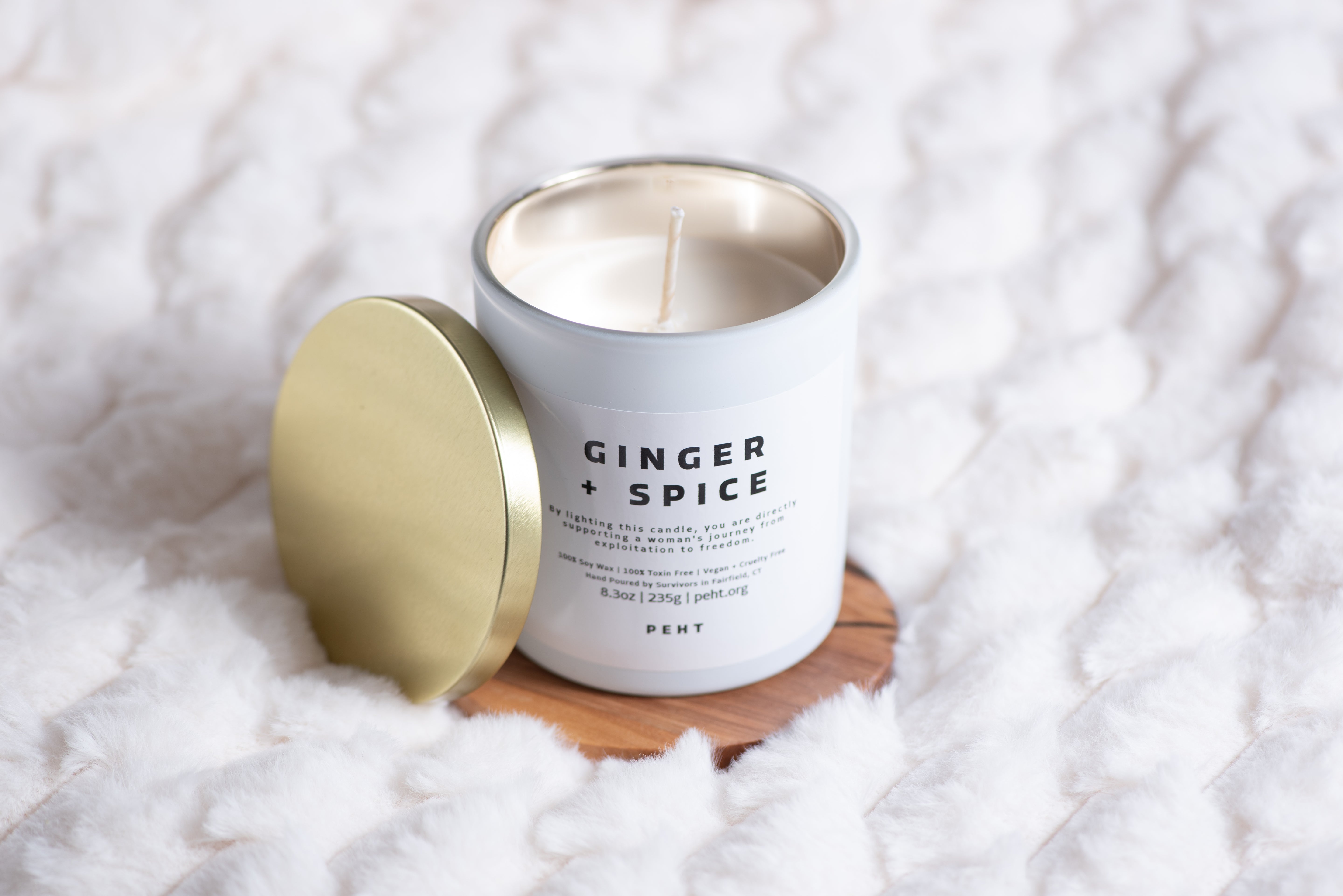 The Ginger + Spice Candle