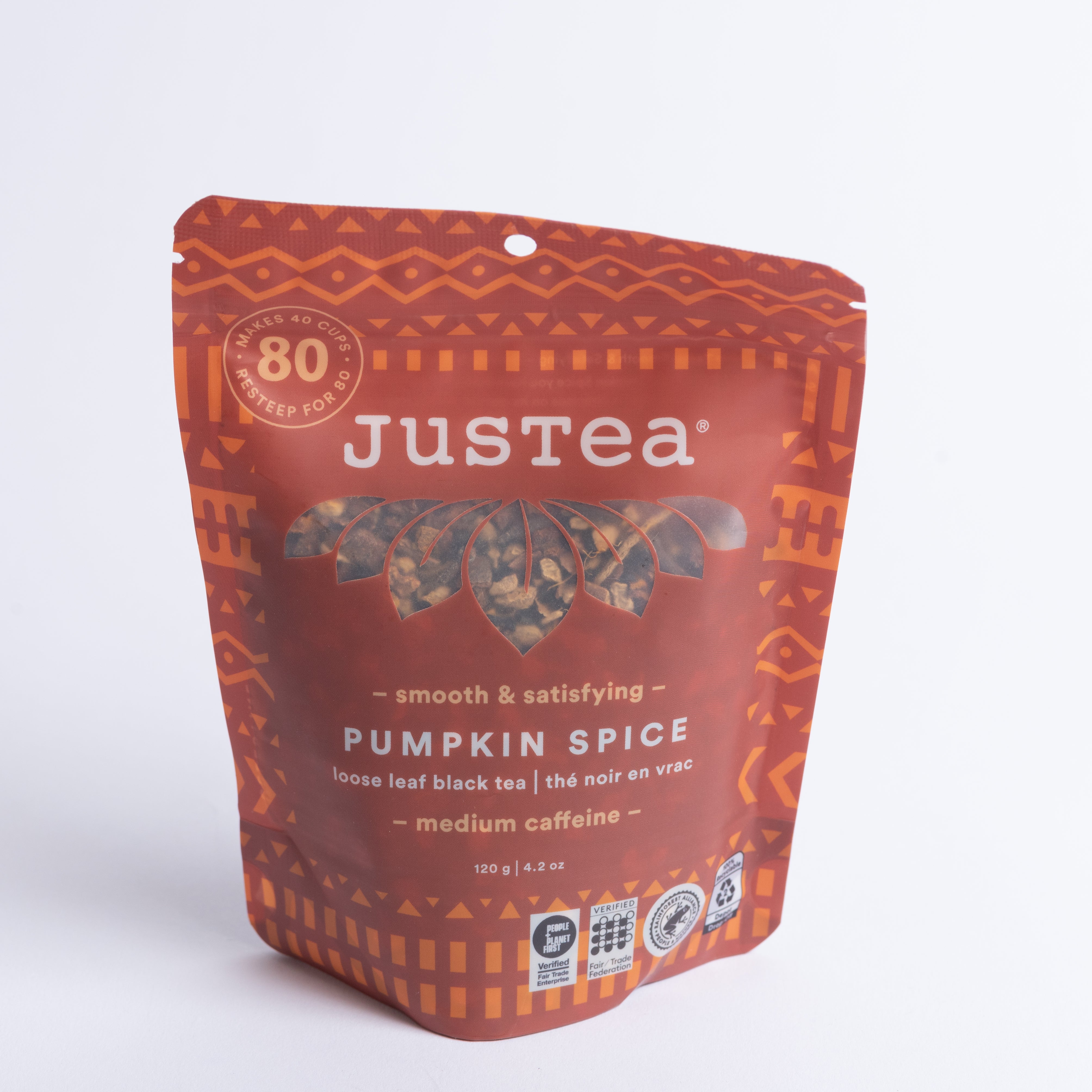 Pumpkin Spice Stand-Up Pouch - Fair-Trade Black Tea