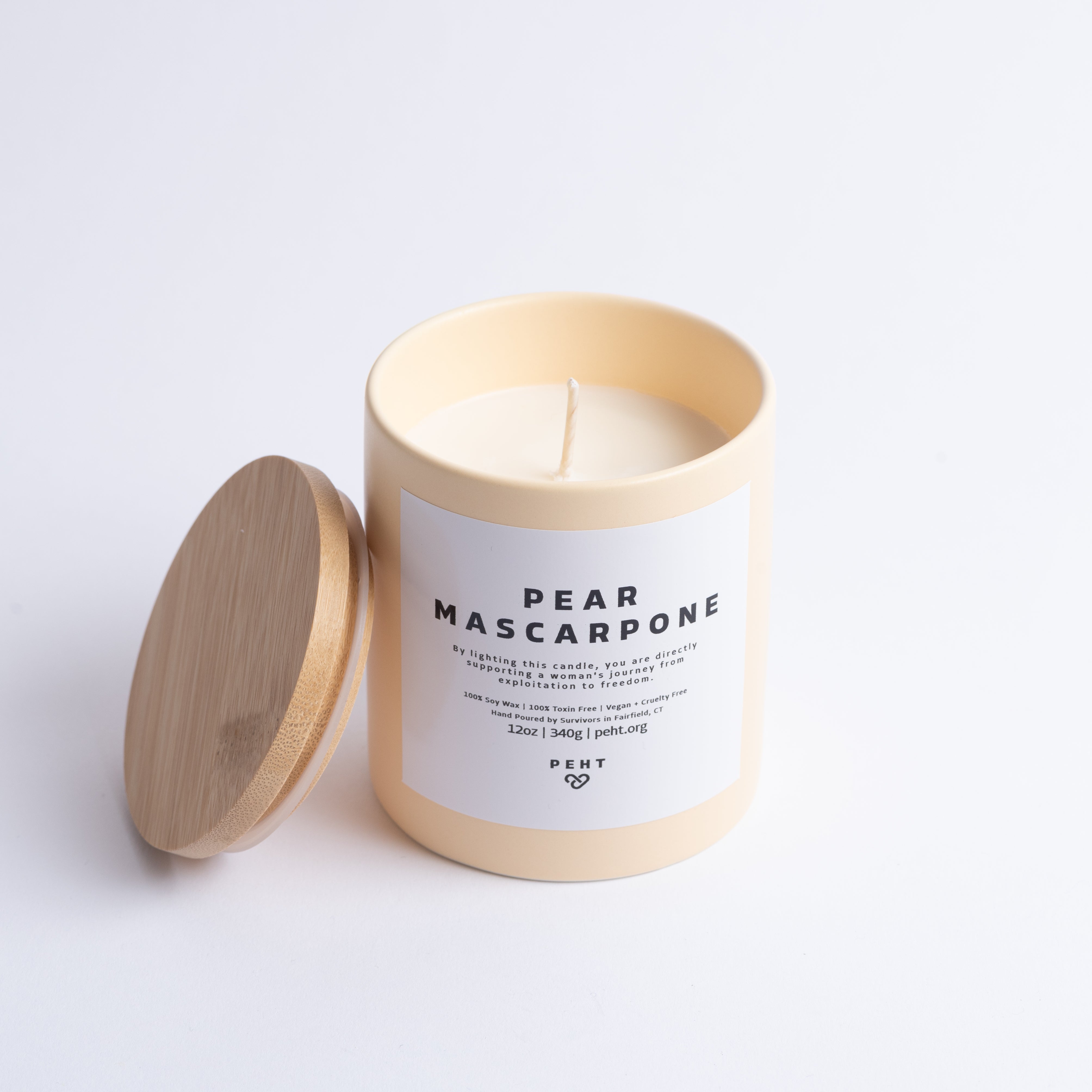 The Pear Mascarpone Candle
