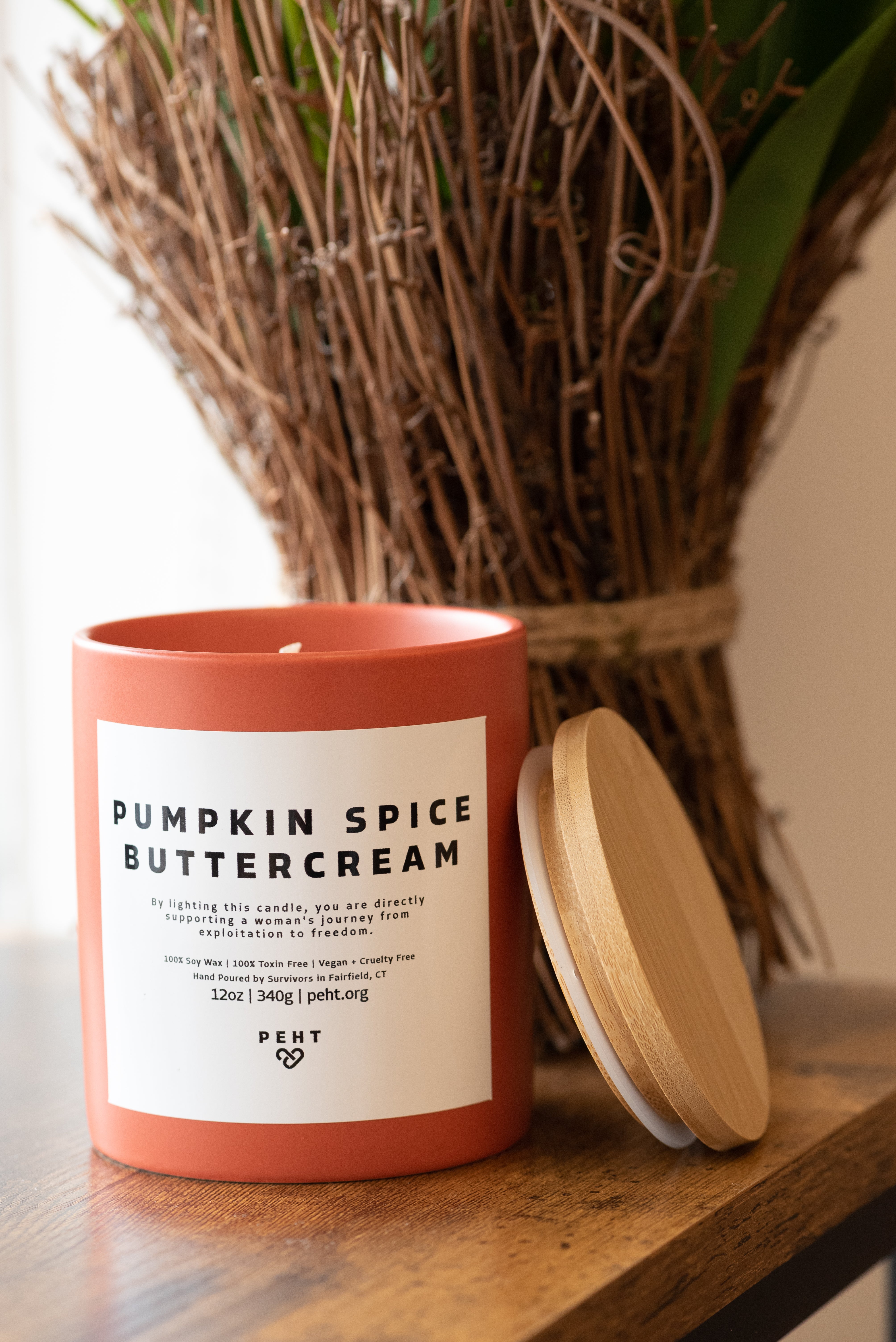 The Pumpkin Spice Buttercream Candle