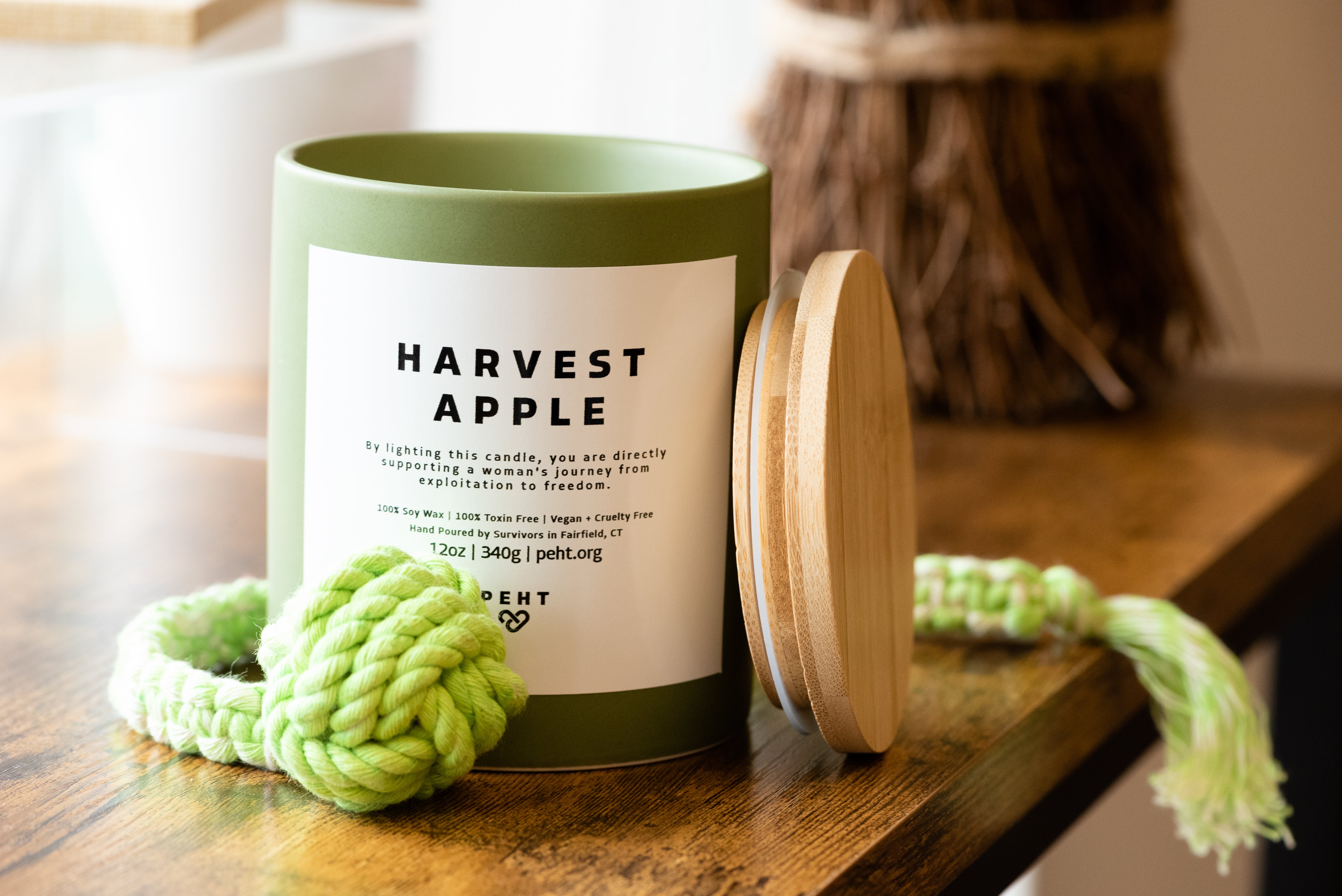 The Harvest Apple Candle