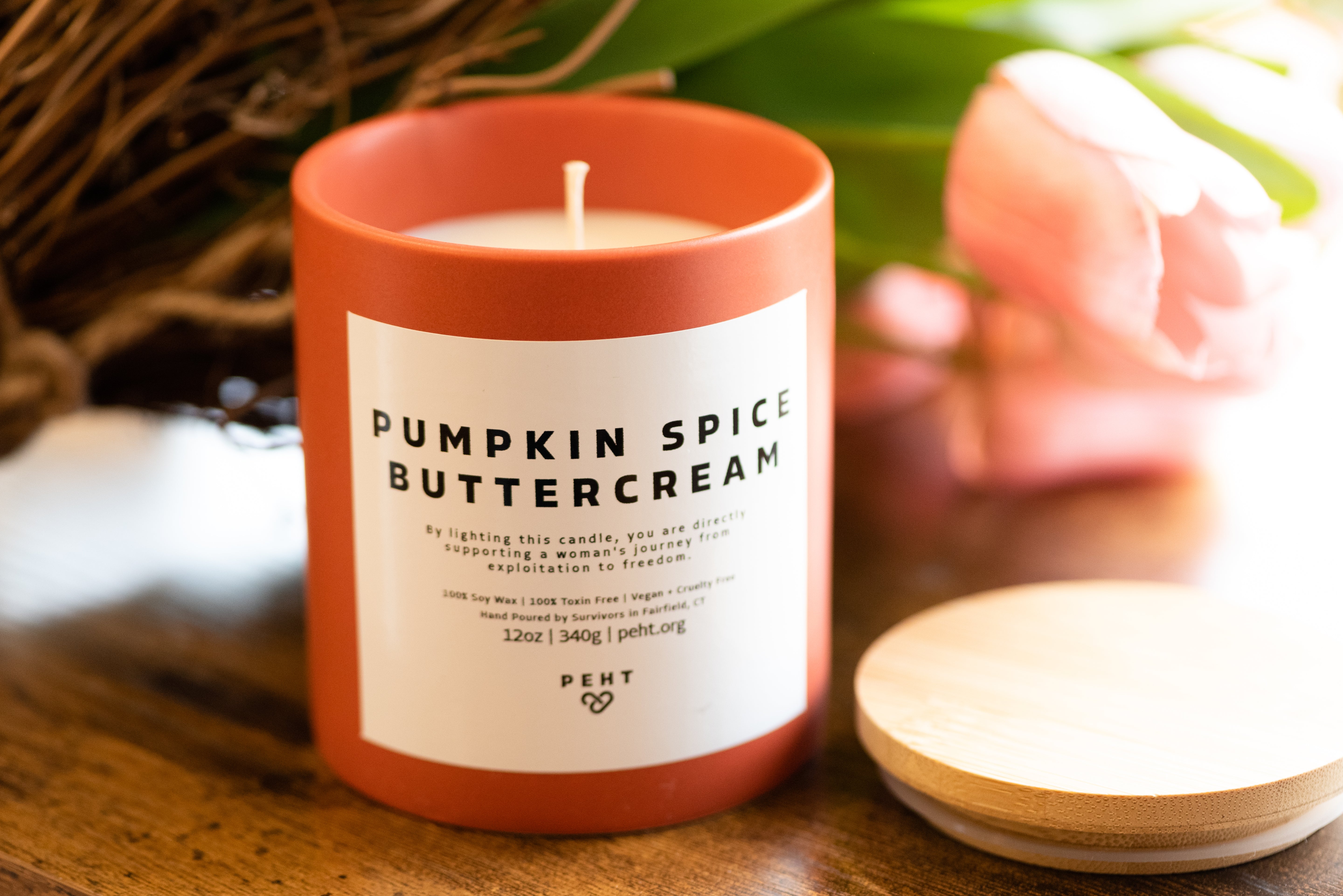 The Pumpkin Spice Buttercream Candle