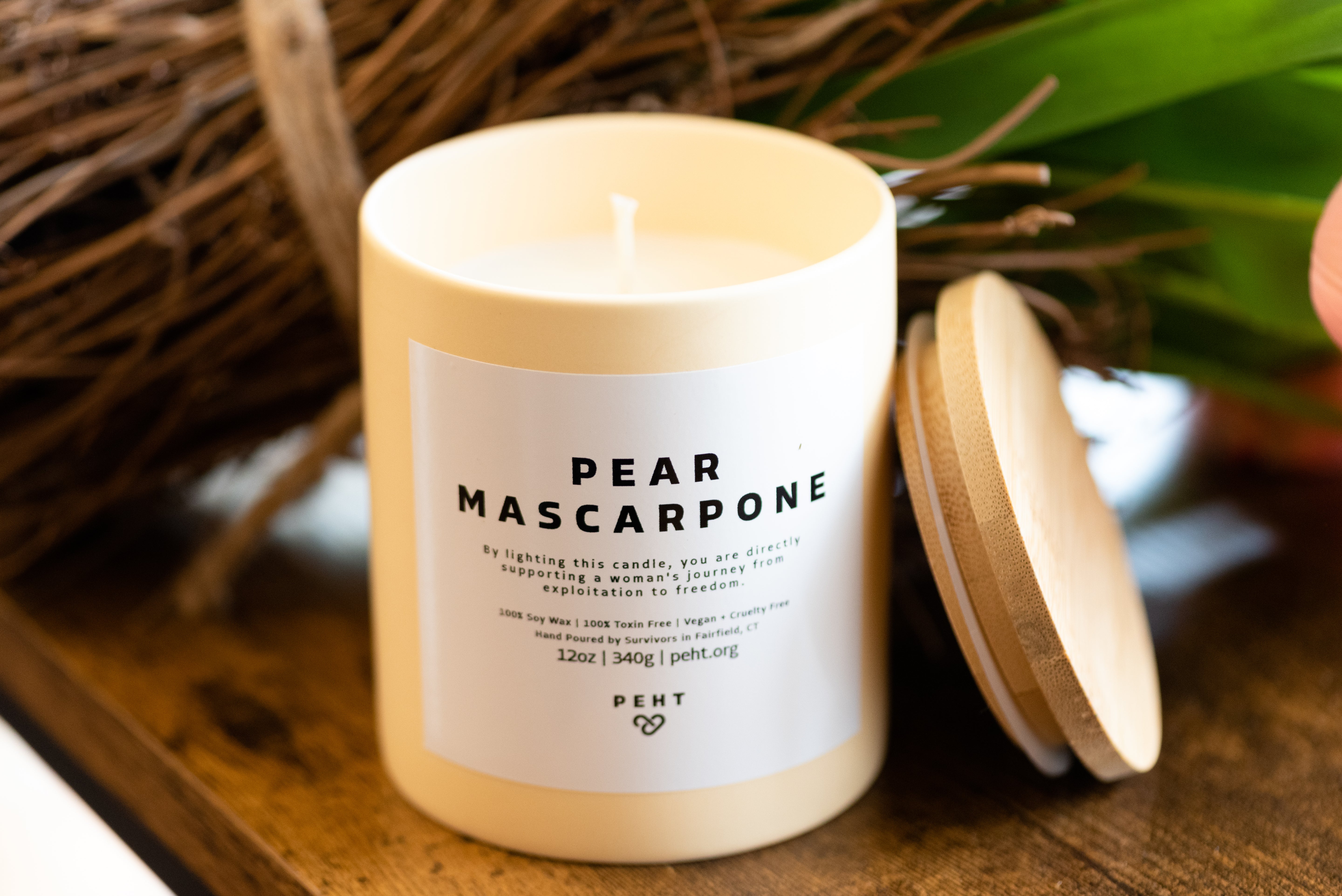 The Pear Mascarpone Candle