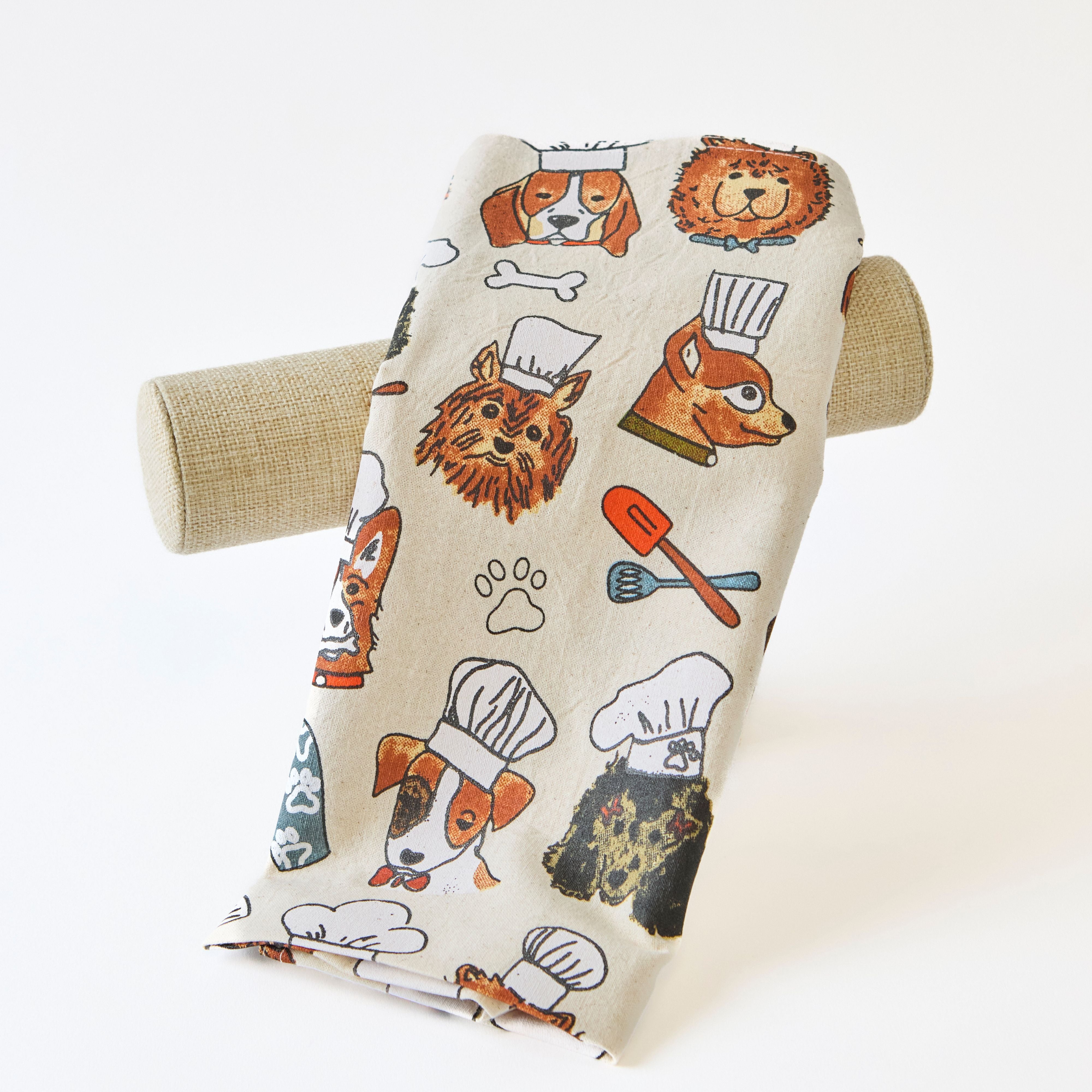 Dog Chefs Tea Towel