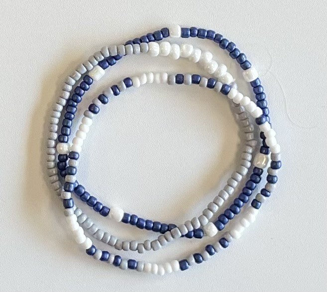PEHT Beaded Bracelets-Blue Horizon/Skyline